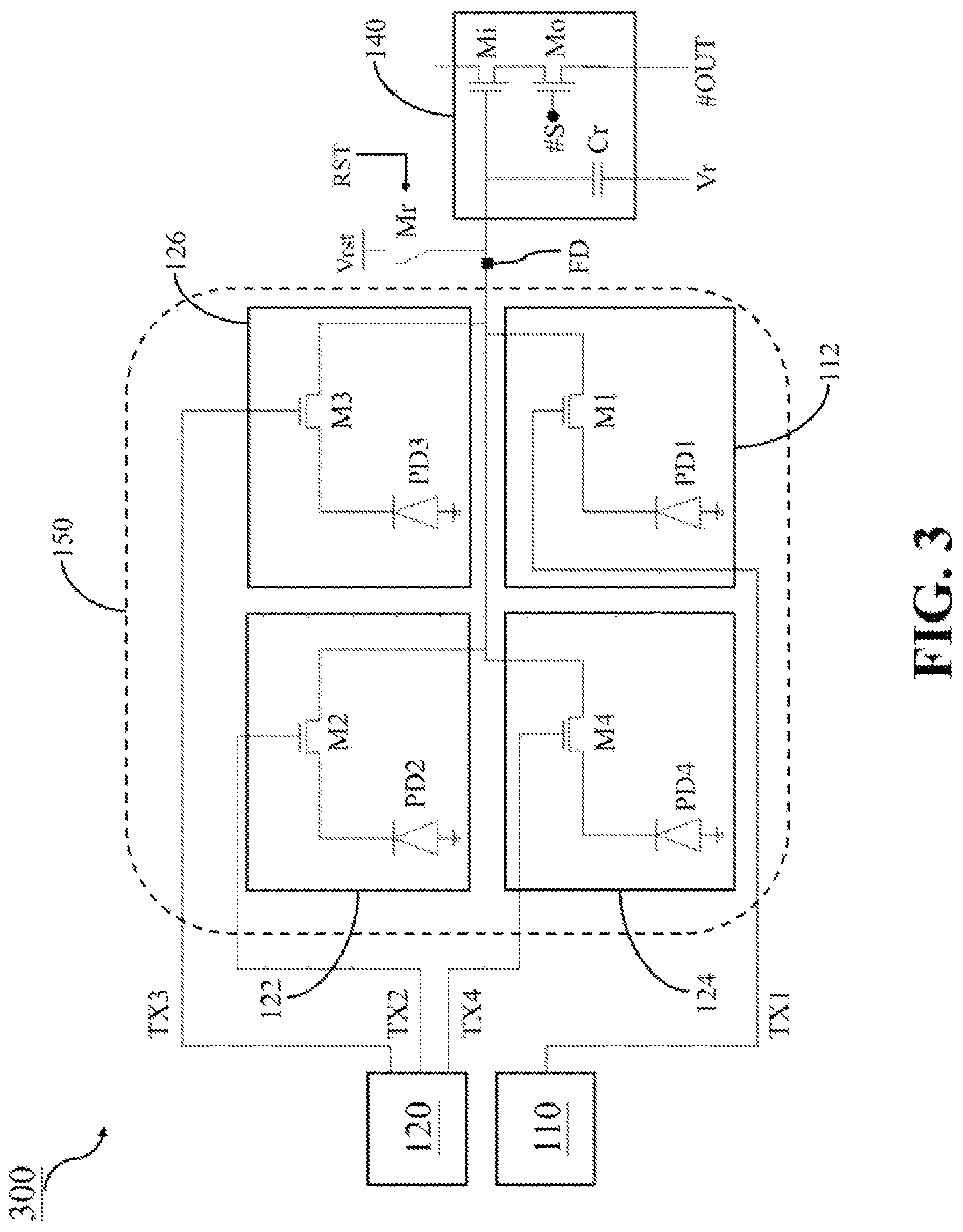 Patent US12323715 Figure 3 – Image sensor circuit and image sensor device