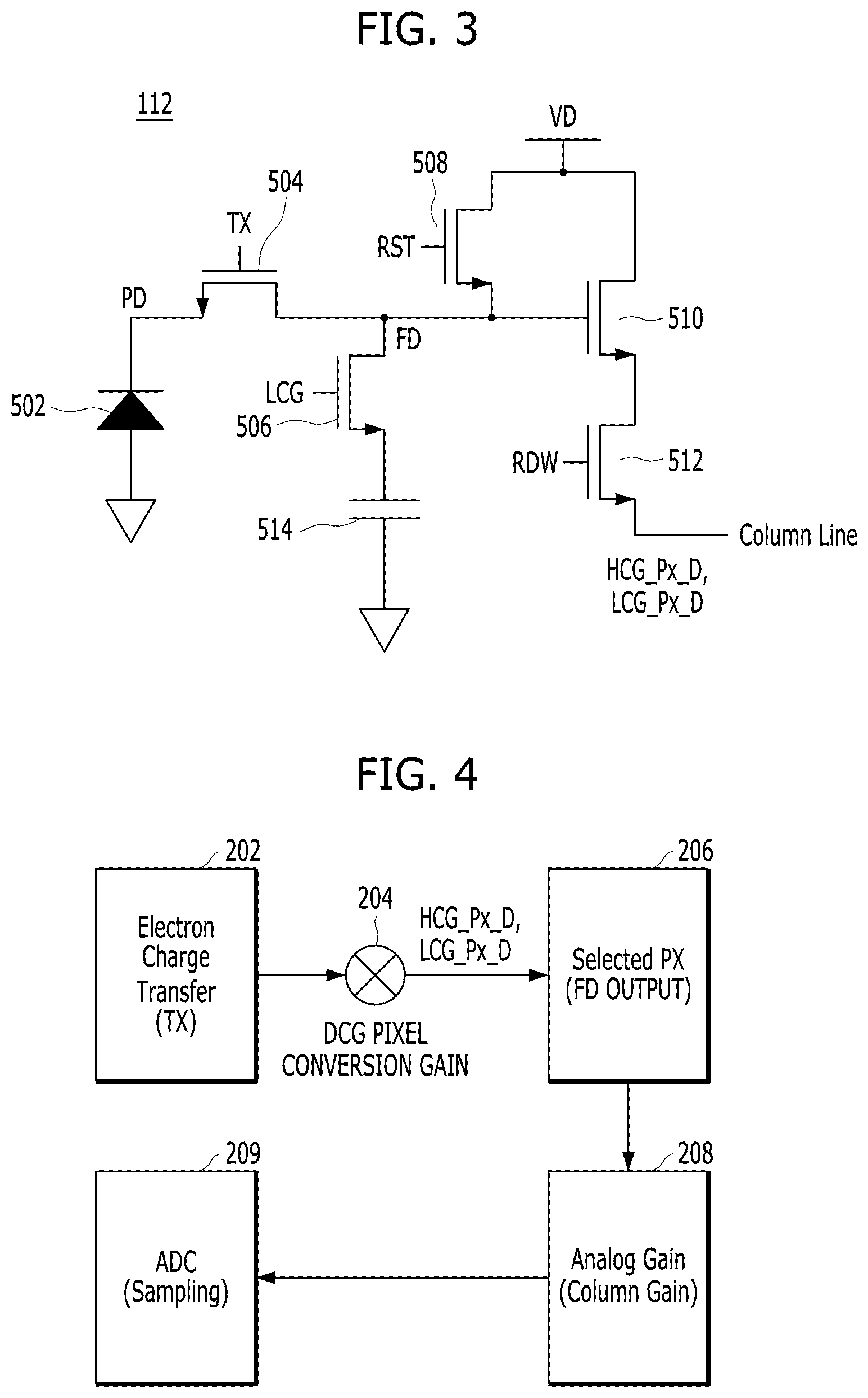 Patent US12323716 Figure 3 – Apparatus and method for improving image quality in a dual conversion gain image sensor