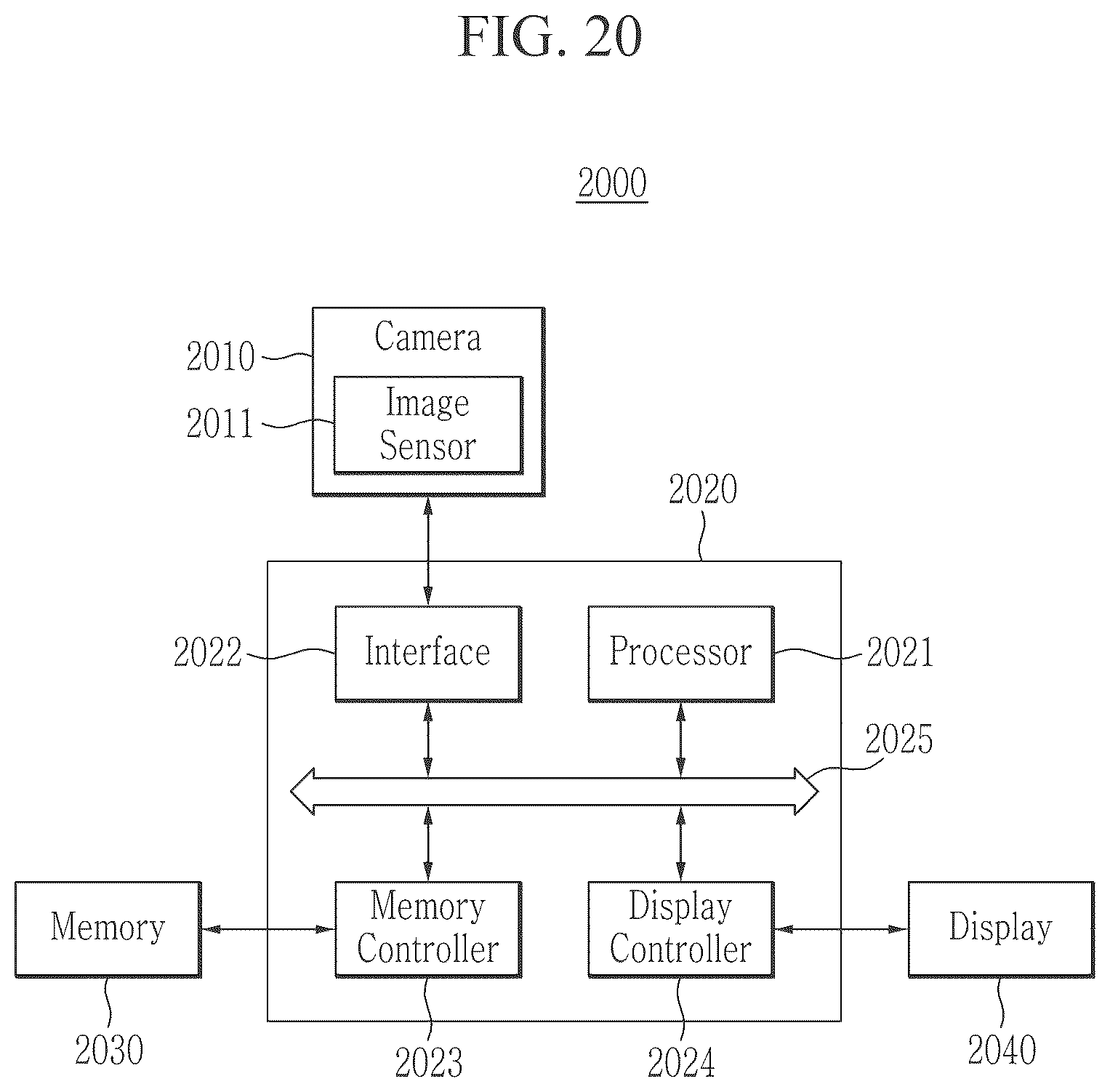 Patent US12323721 Figure 20 – Image sensor