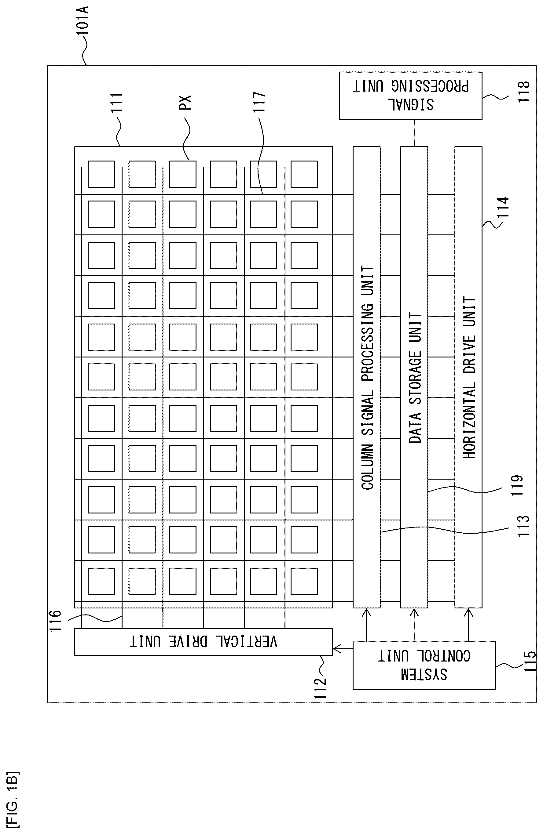 Patent US12323722 Figure 2 – Imaging device and electronic apparatus