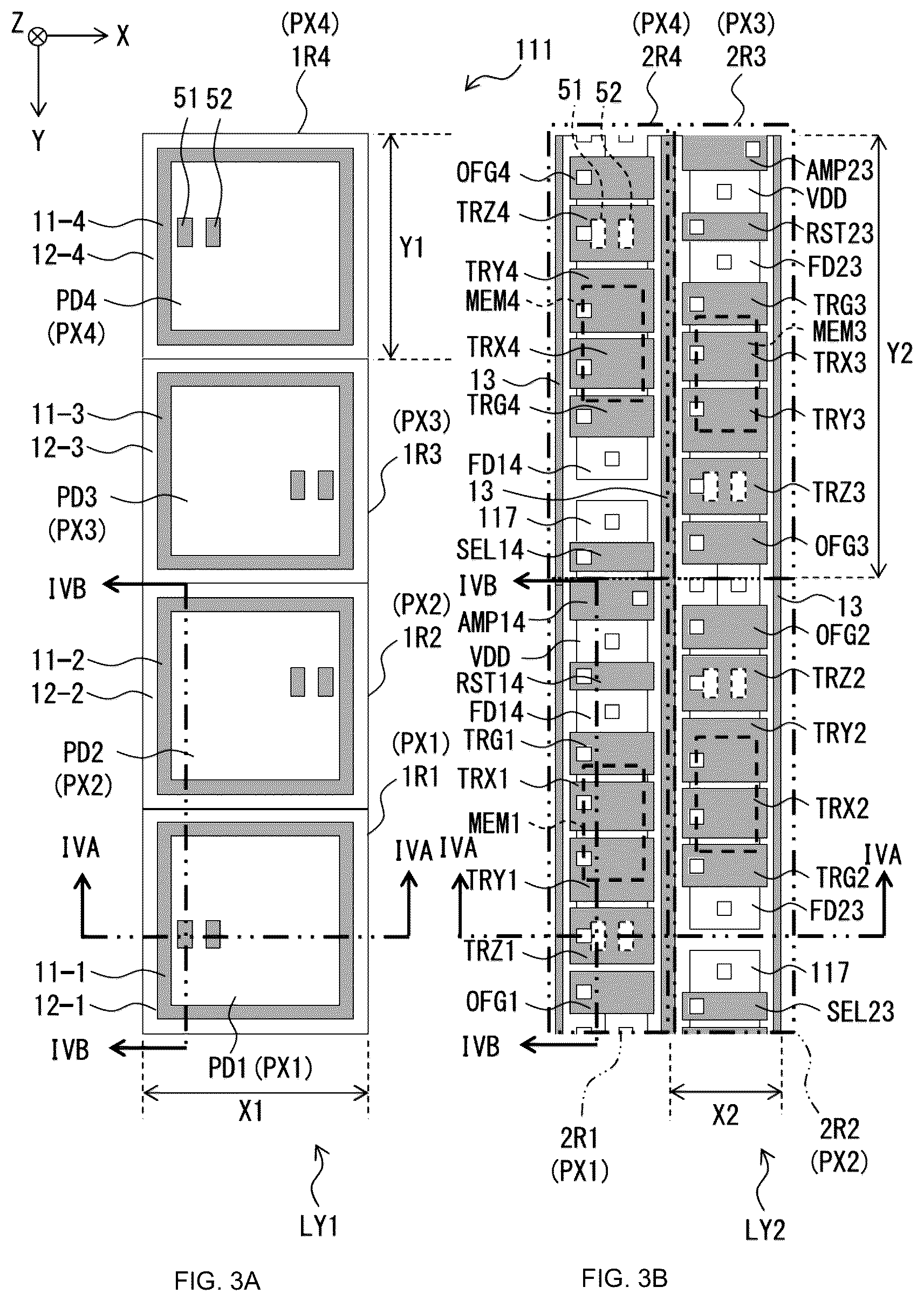 Patent US12323722 Figure 5 – Imaging device and electronic apparatus