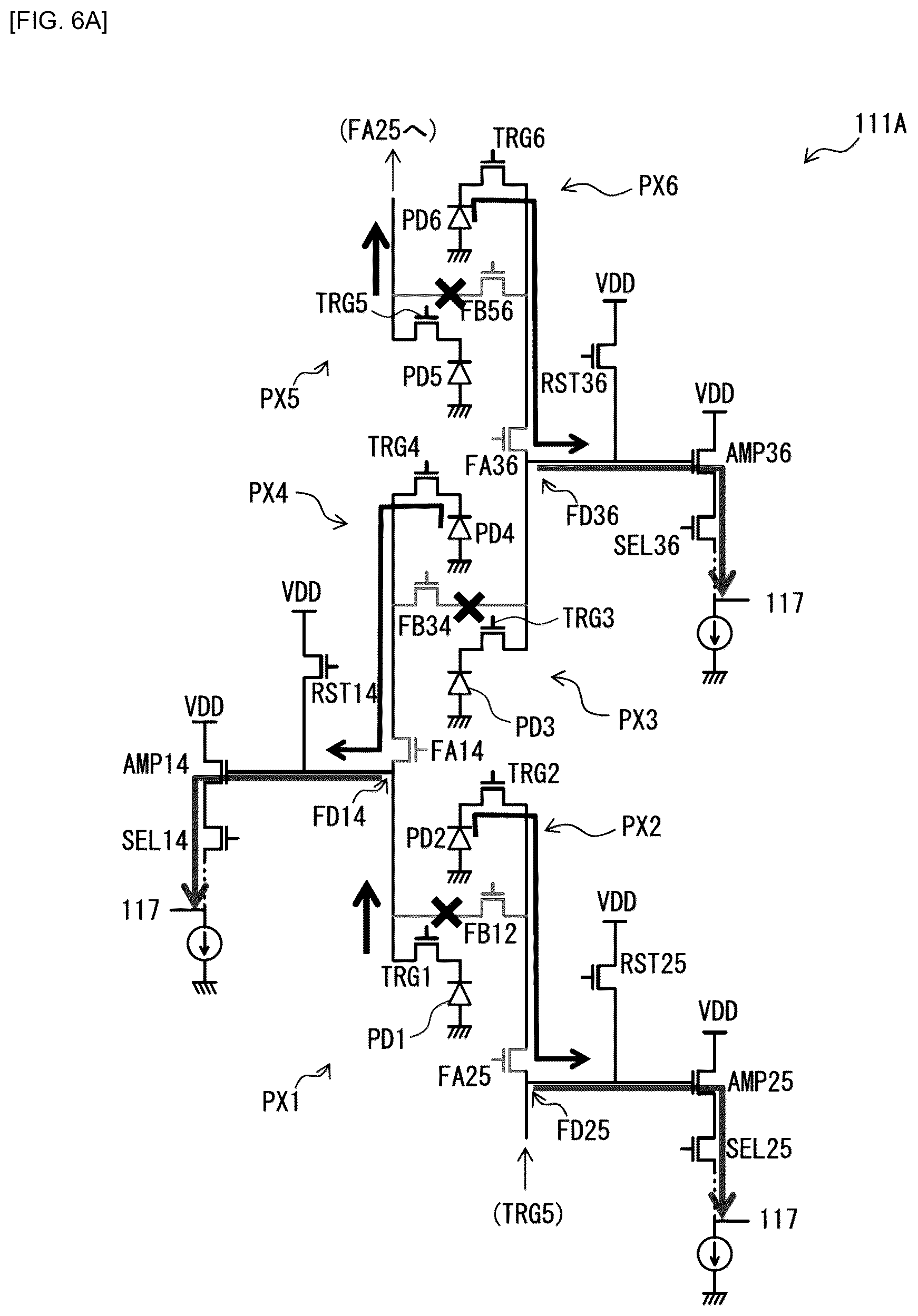 Patent US12323722 Figure 8 – Imaging device and electronic apparatus