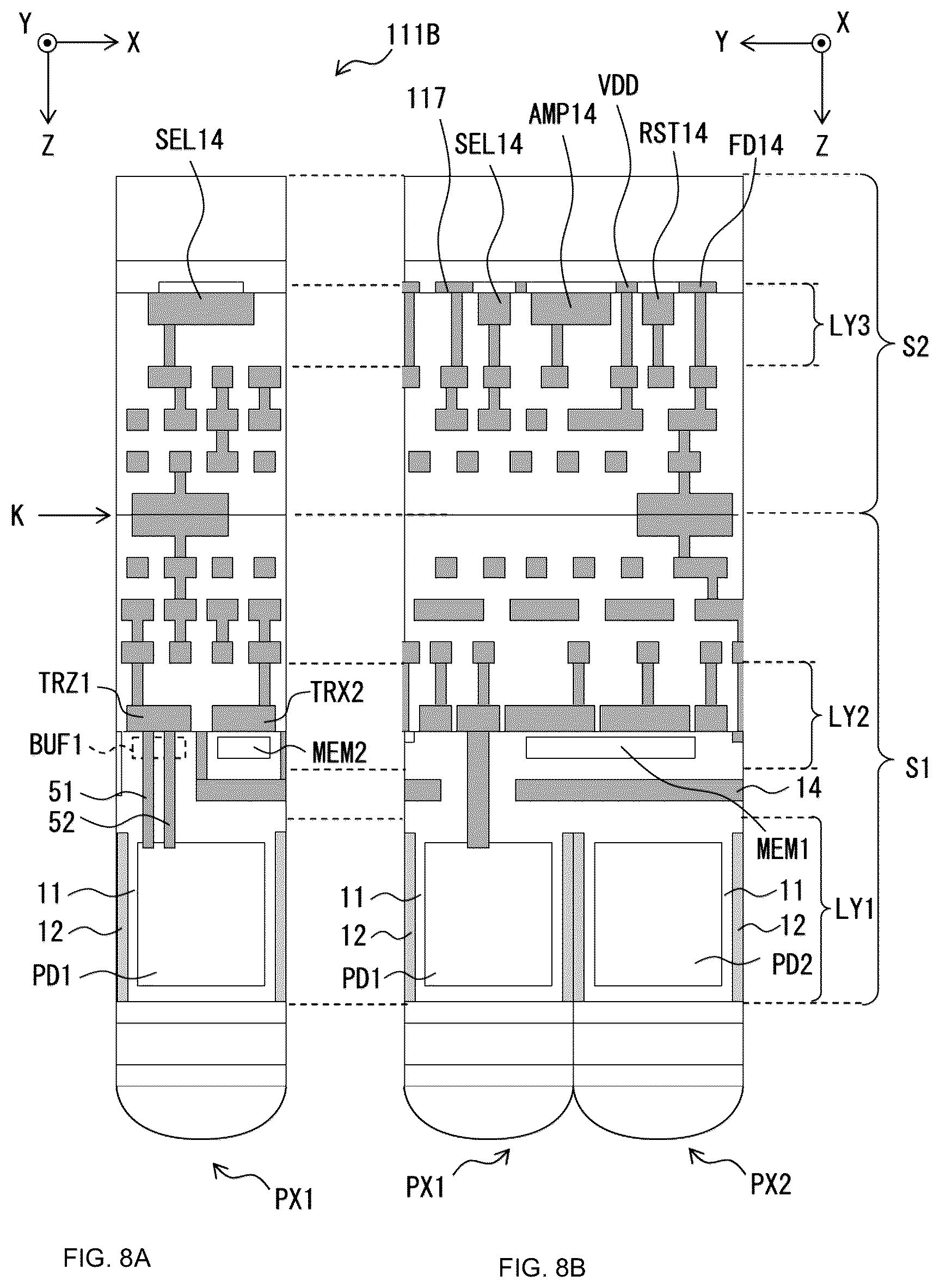 Patent US12323722 Figure 11 – Imaging device and electronic apparatus