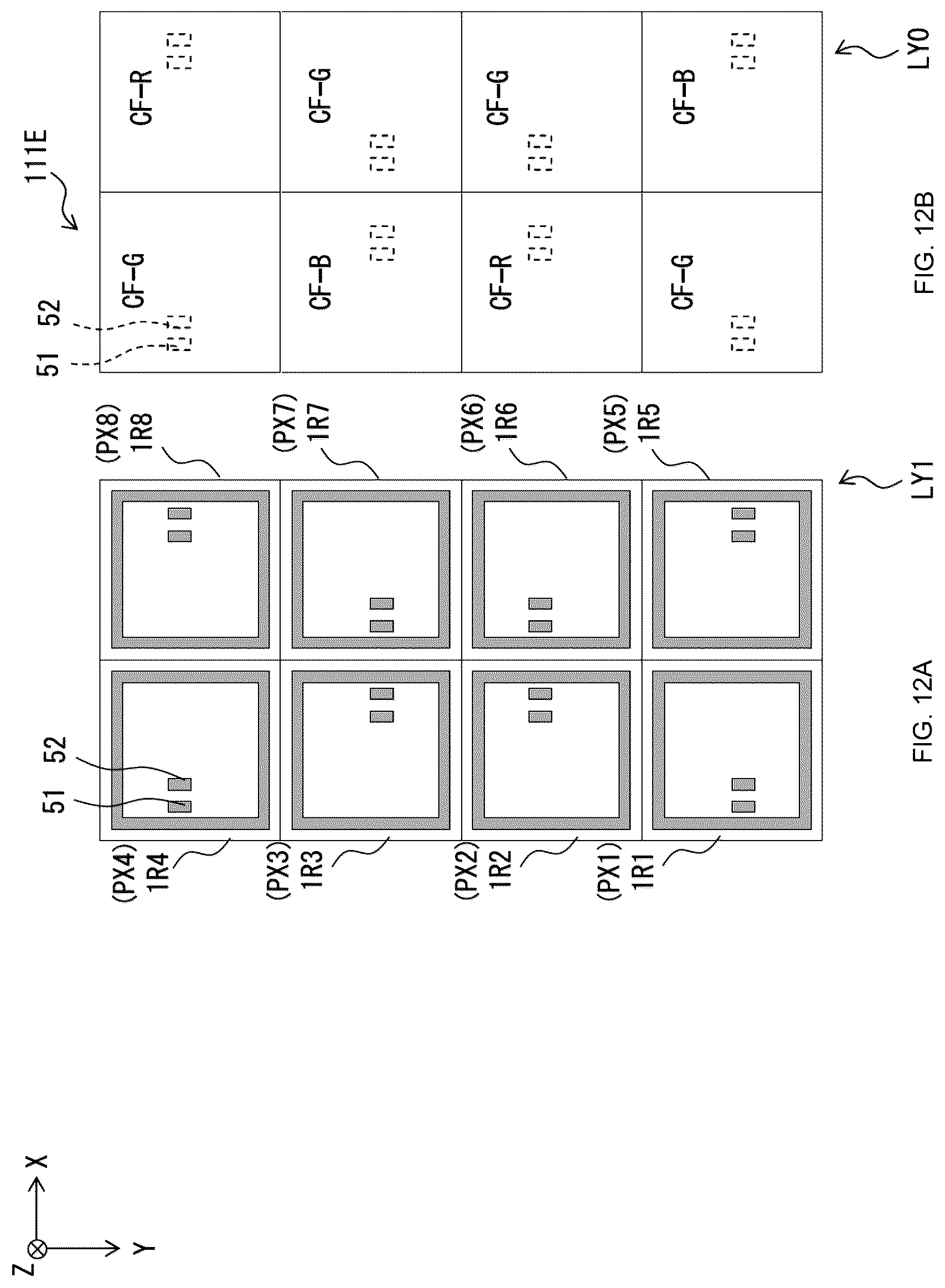 Patent US12323722 Figure 15 – Imaging device and electronic apparatus