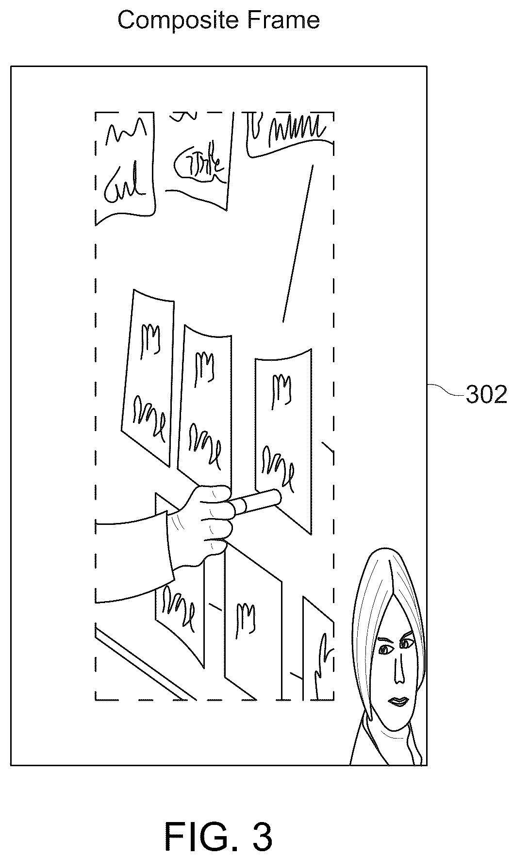 Patent US12323727 Figure 3 – Method and system for content aware dynamic image framing