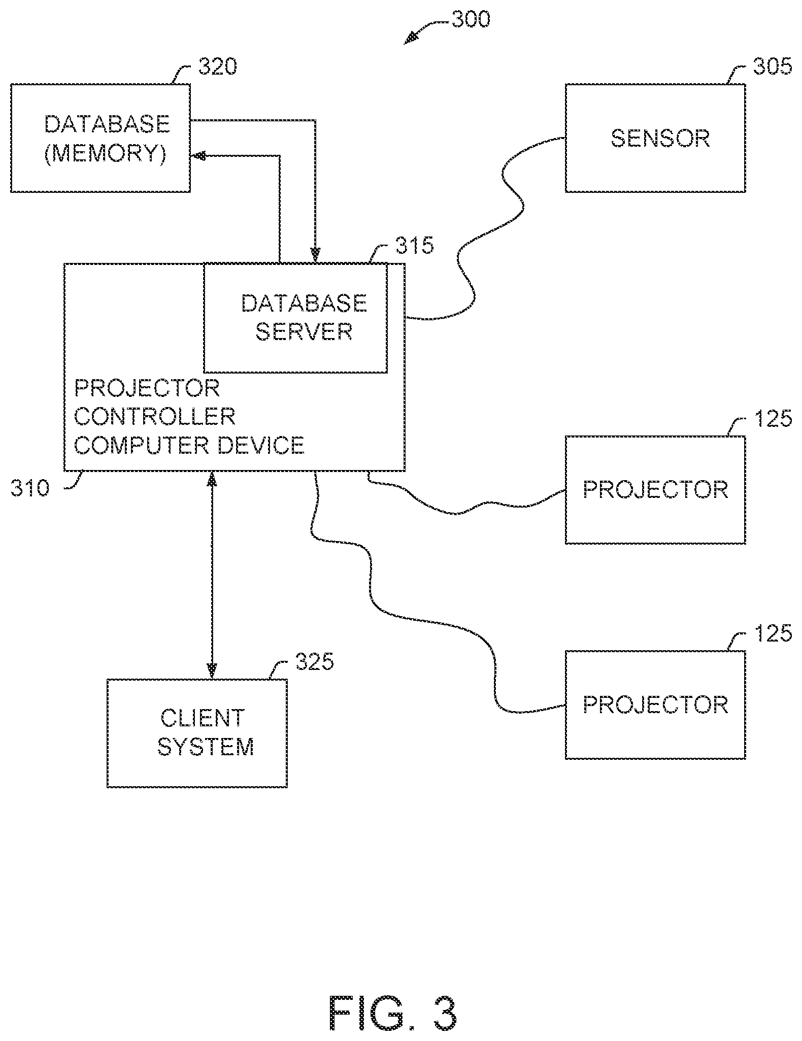 Patent US12323746 Figure 3 – Projection system for translucent displays and methods of operating thereof
