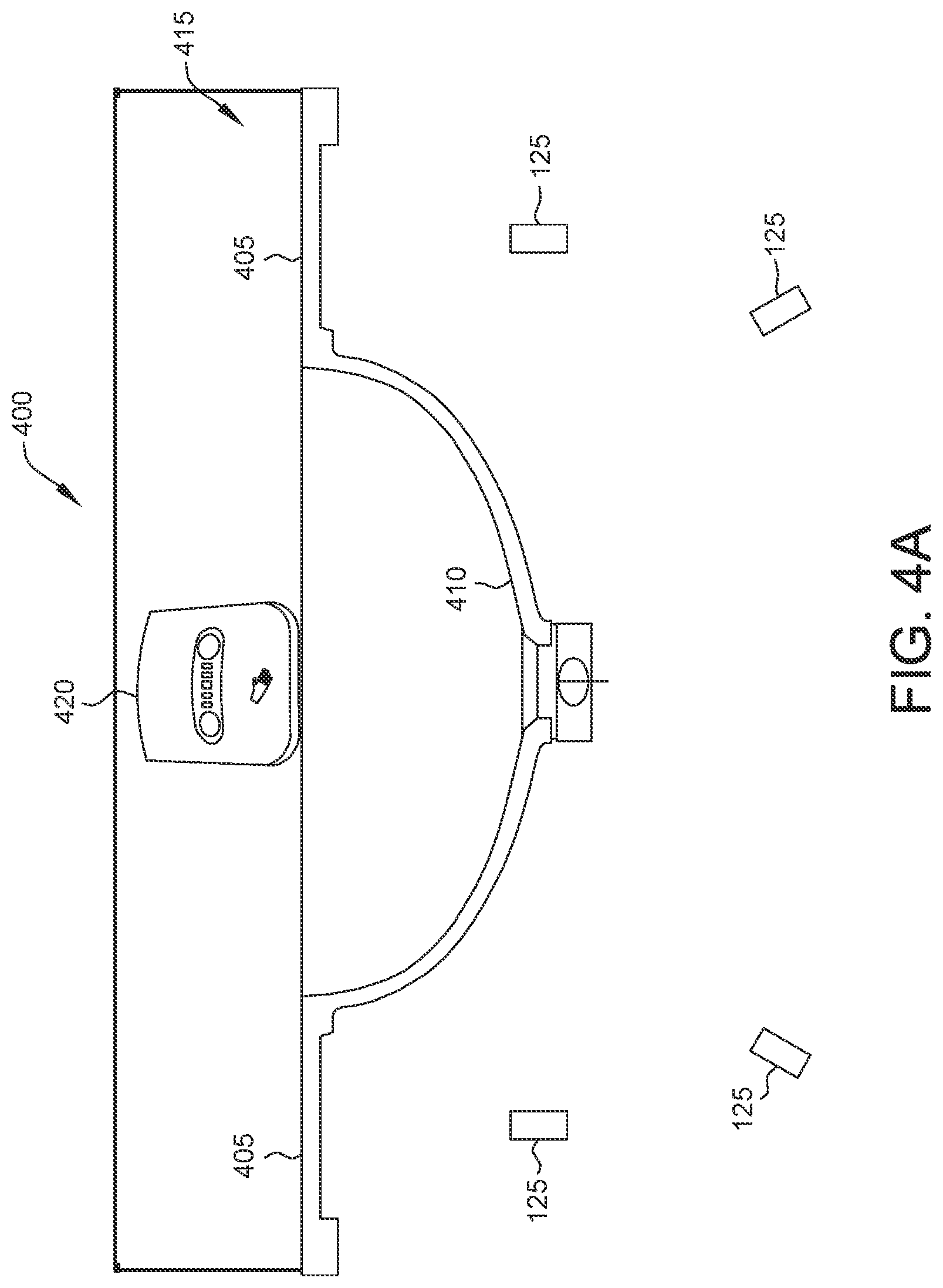 Patent US12323746 Figure 4 – Projection system for translucent displays and methods of operating thereof