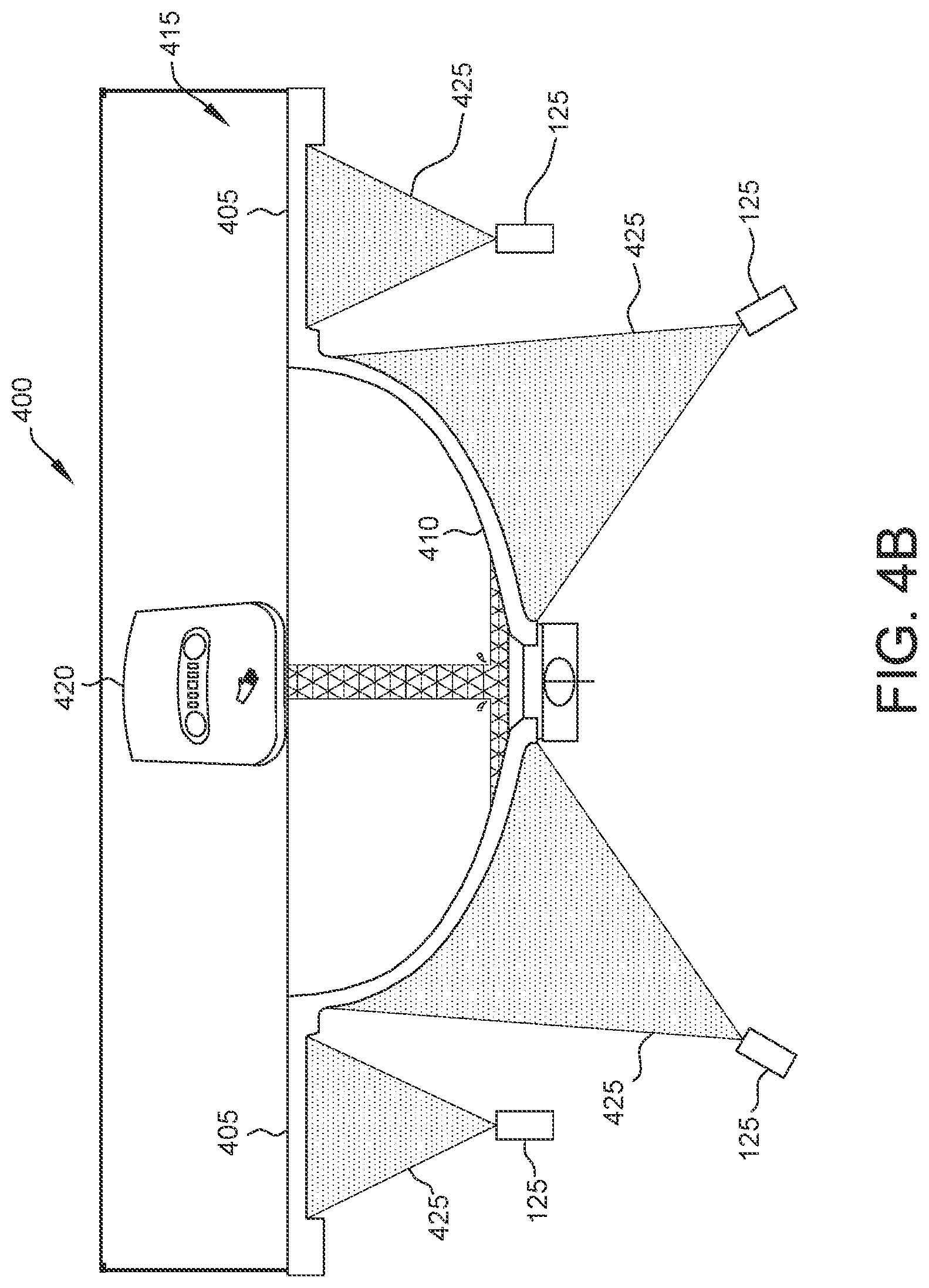 Patent US12323746 Figure 5 – Projection system for translucent displays and methods of operating thereof