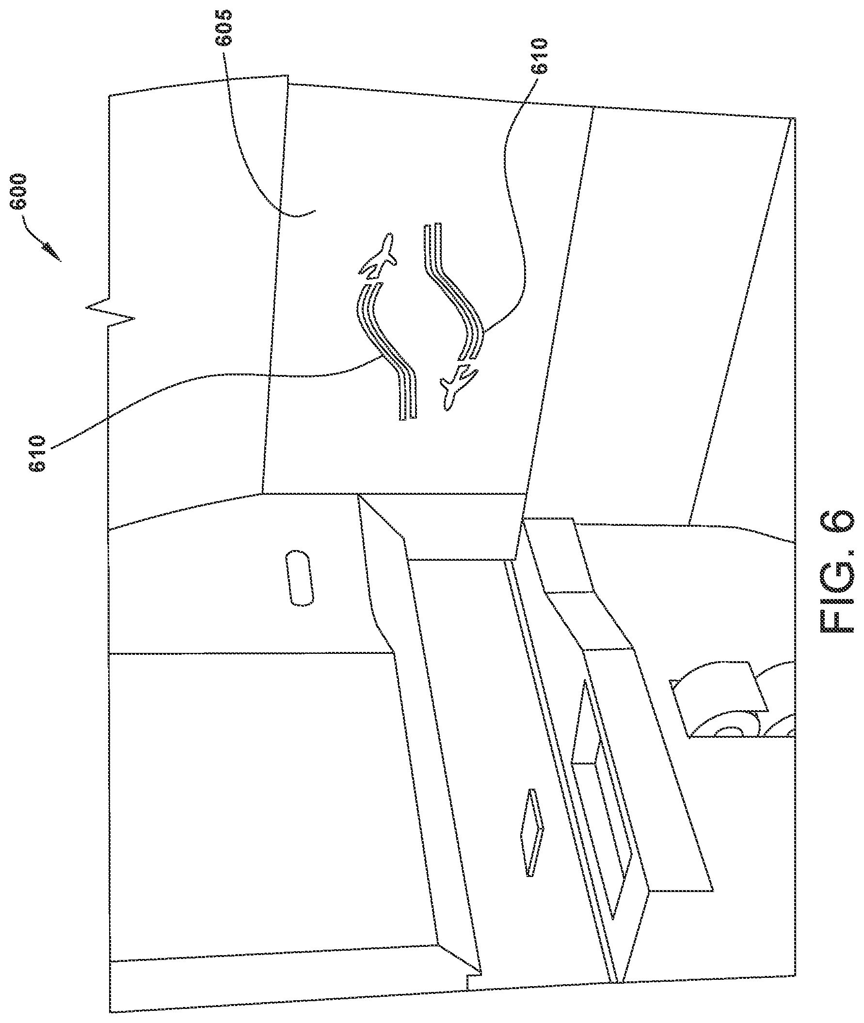 Patent US12323746 Figure 8 – Projection system for translucent displays and methods of operating thereof