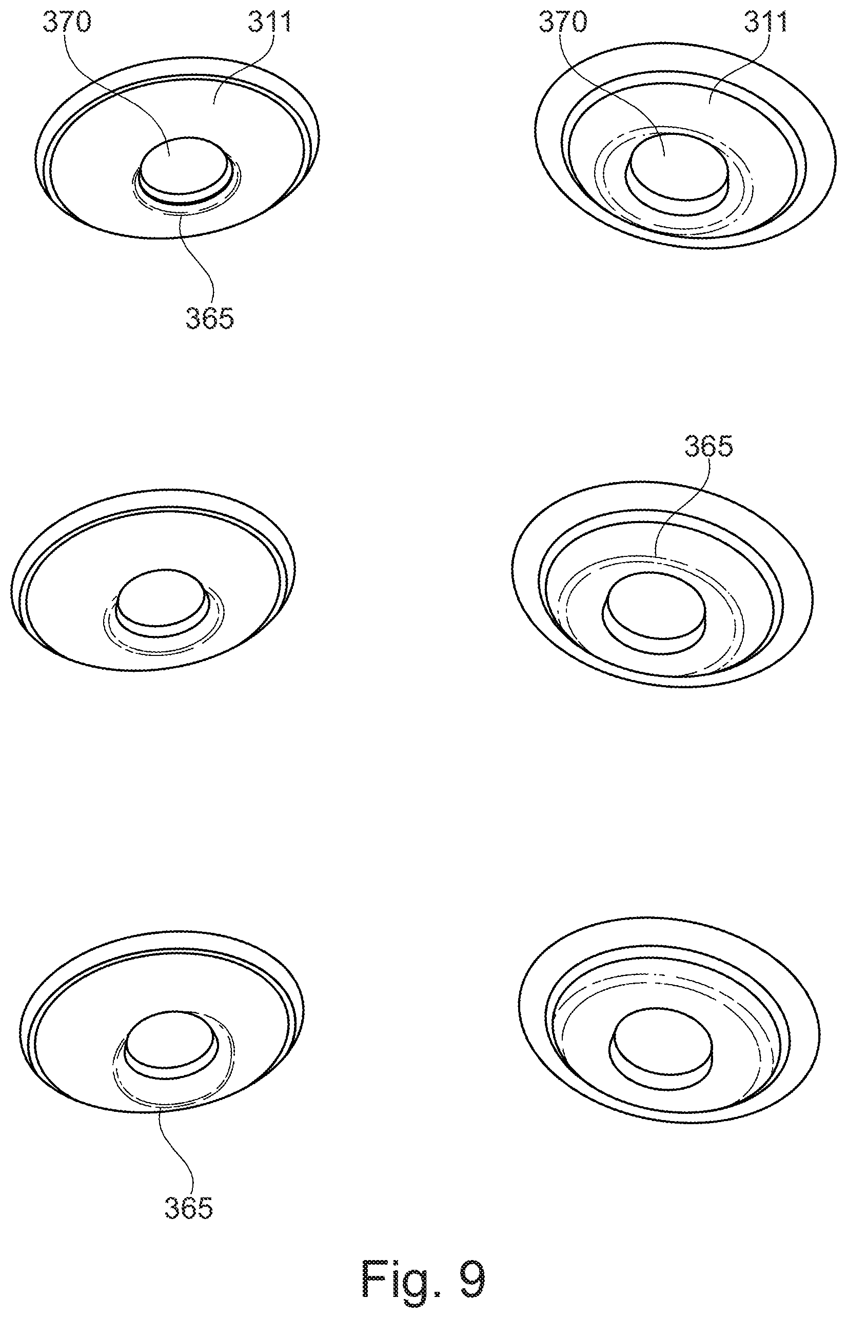 Patent US12323752 Figure 6 – Audio speaker dust cap illumination