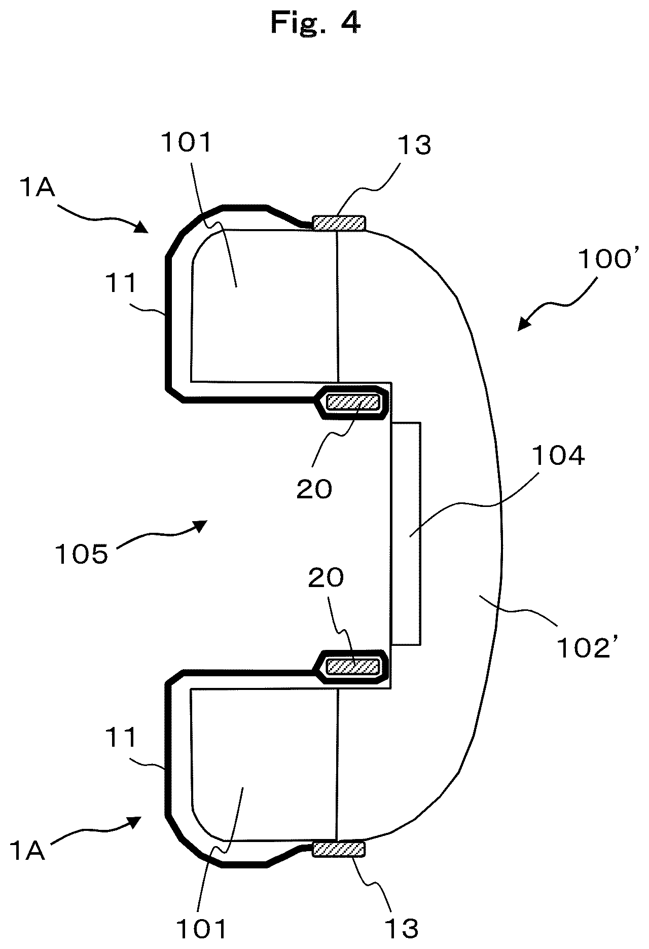 Patent US12323754 Figure 3 – Headphone cover and fastener therefor, and headphone cover mounting method