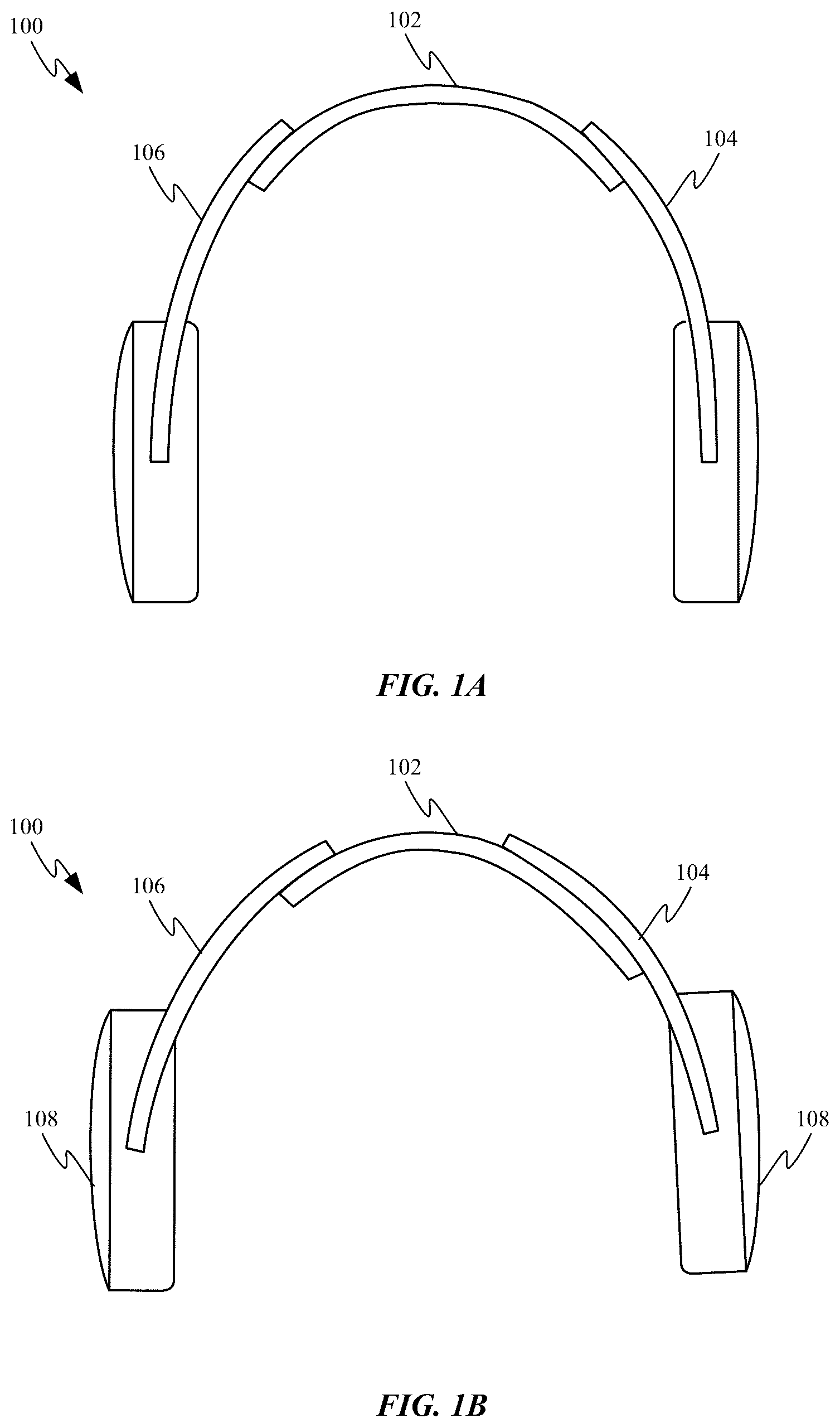 Patent US12323755 Figure 1 – Headphones