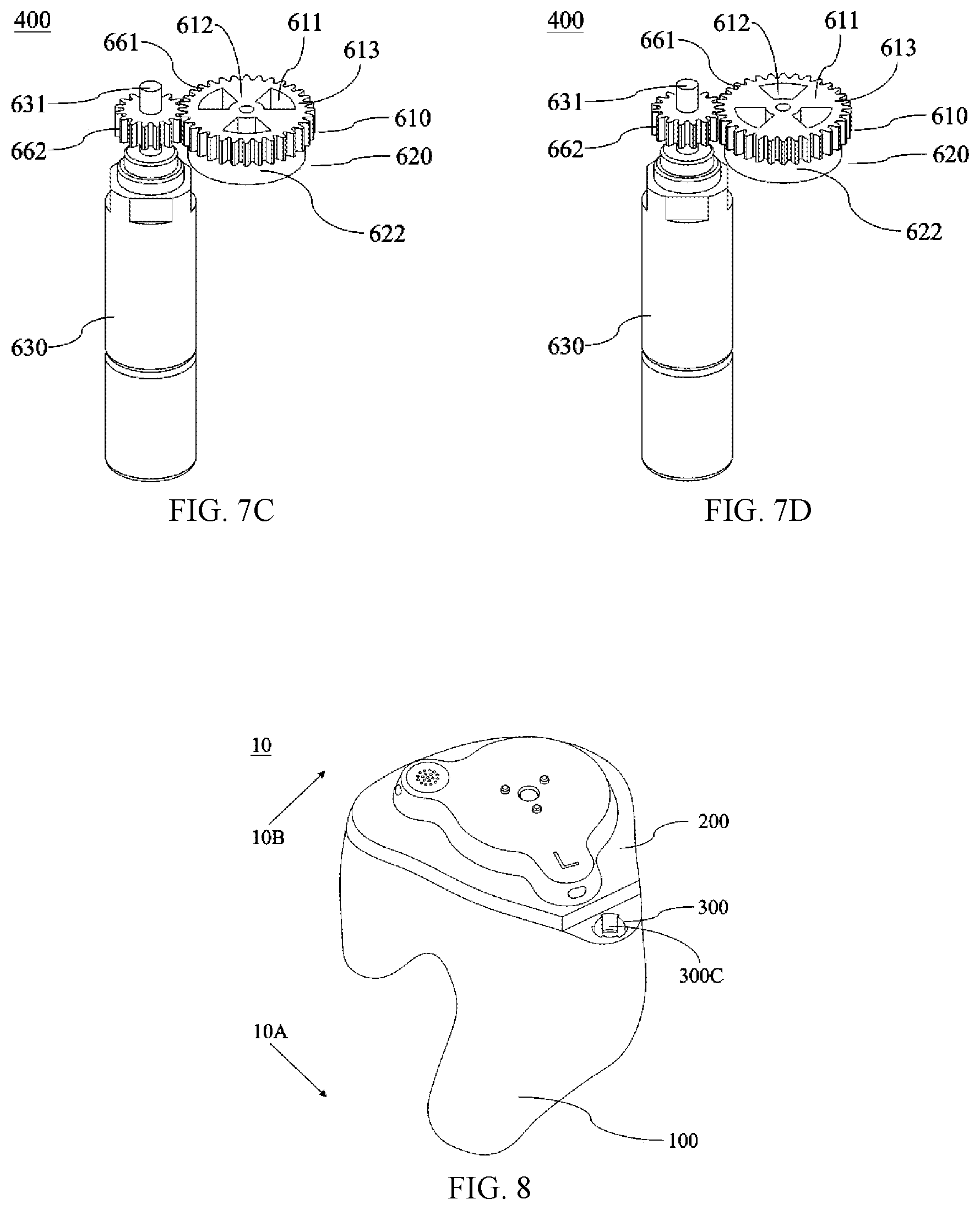Patent US12323756 Figure 8 – In-ear wearable device