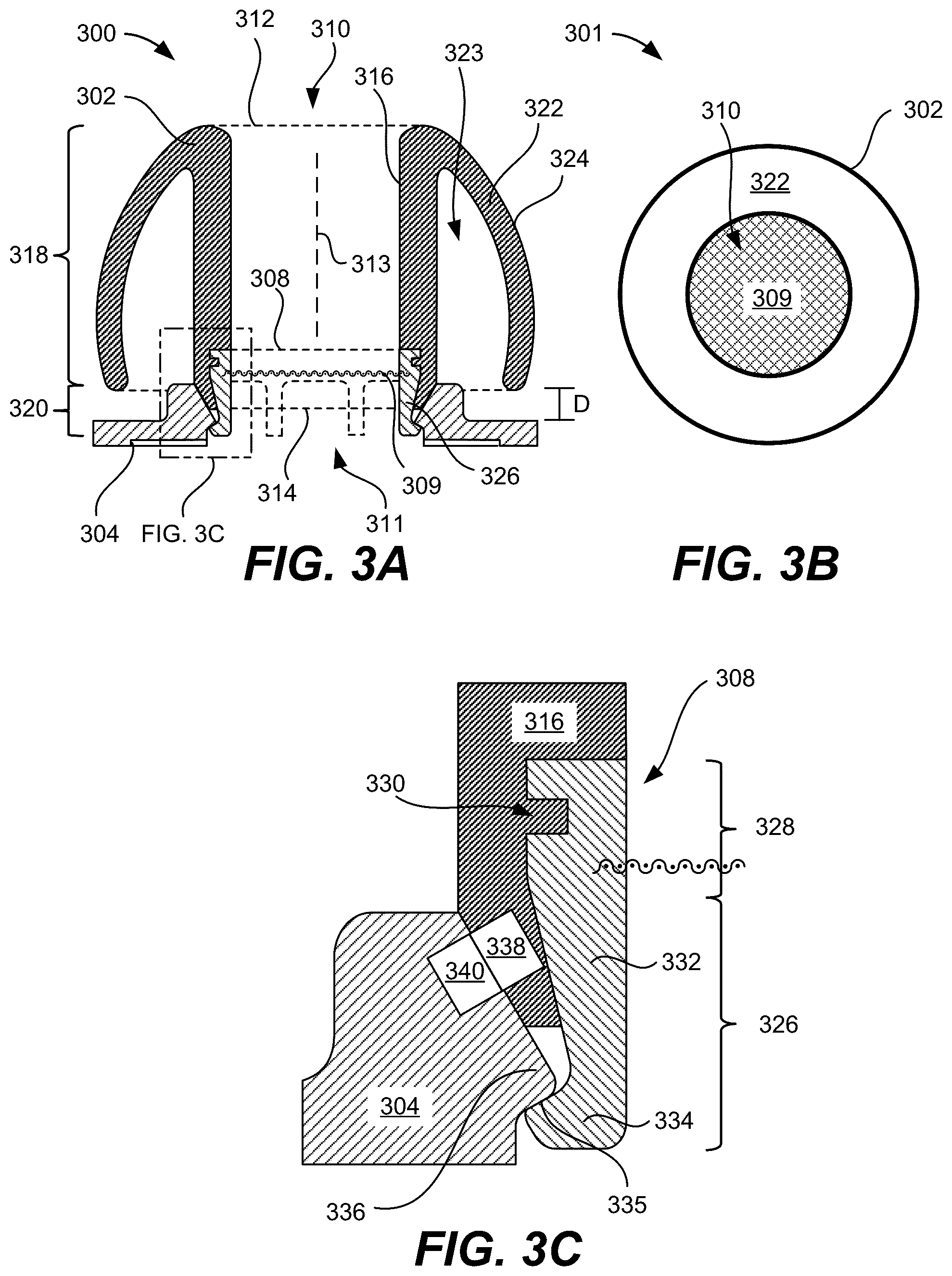 Patent US12323757 Figure 4 – Bistable hinge for portable wireless listening device case