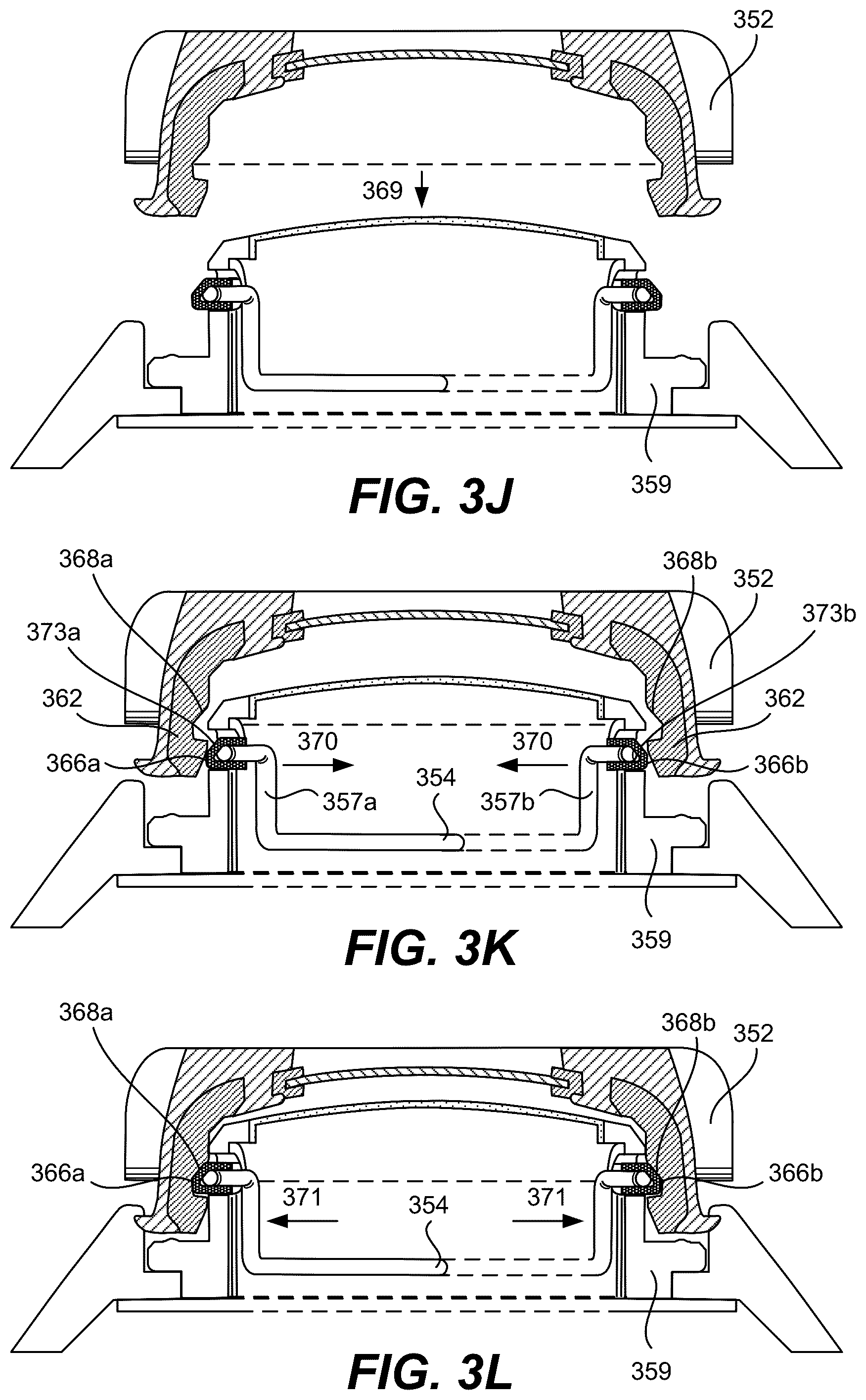 Patent US12323757 Figure 9 – Bistable hinge for portable wireless listening device case