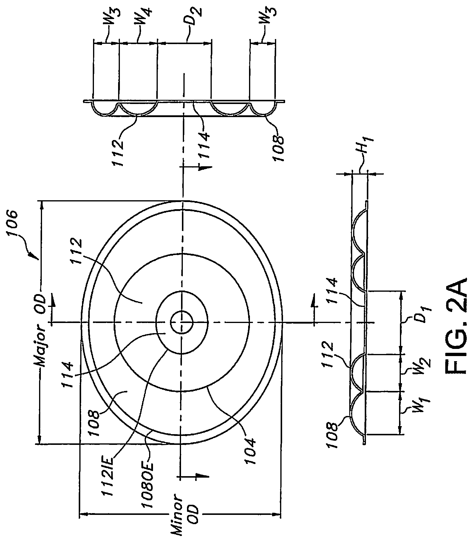 Patent US12323759 Figure 3 – Elliptical ring radiator diaphragm, tweeter and damping method
