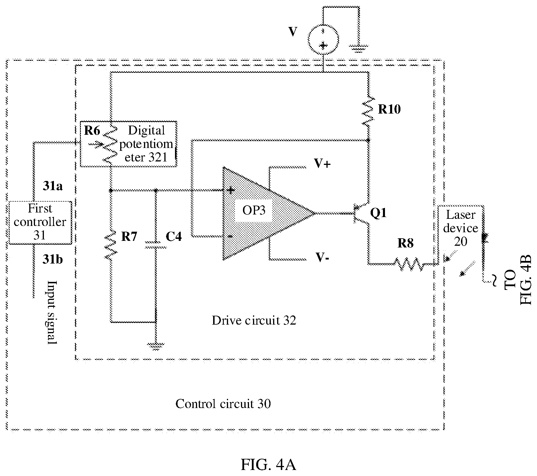 Patent US12323764 Figure 4 – Laser microphone and terminal