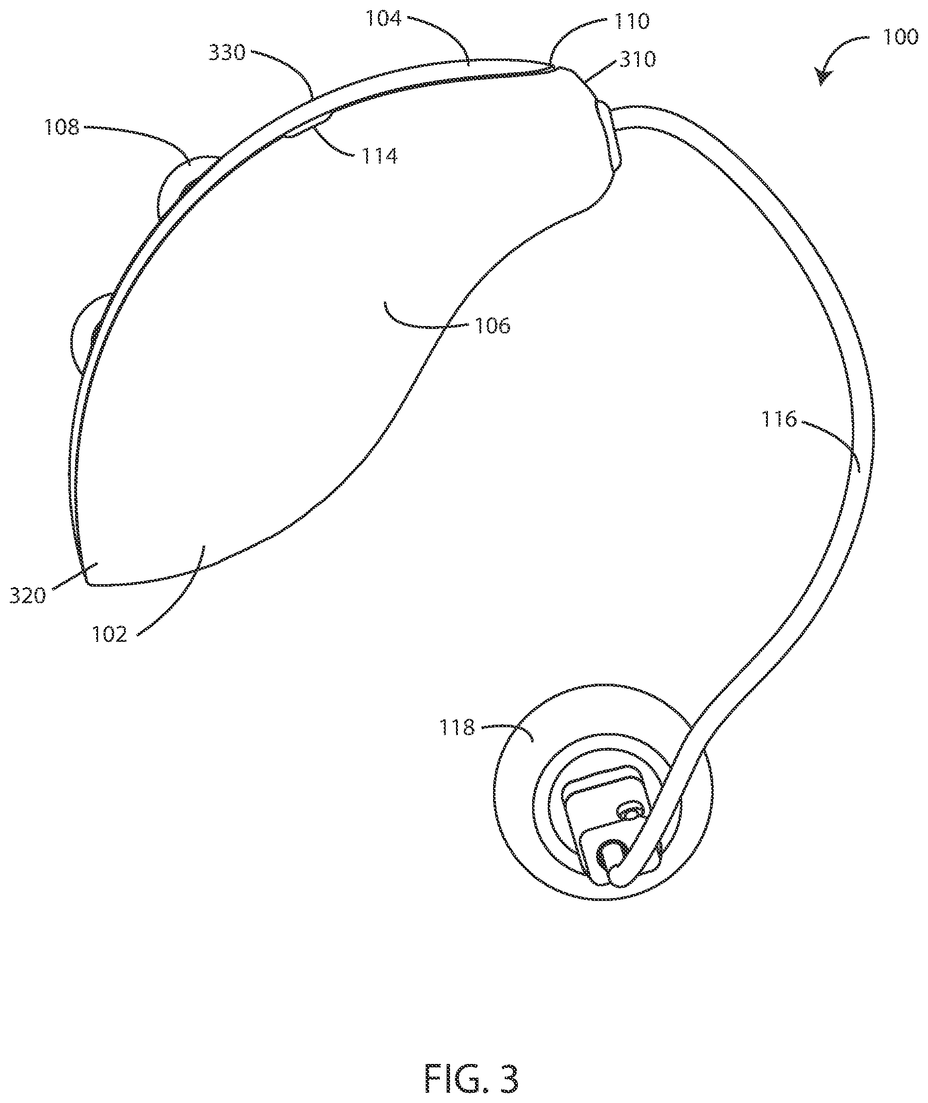 Patent US12323772 Figure 3 – Ear-wearable device with foreign material trap
