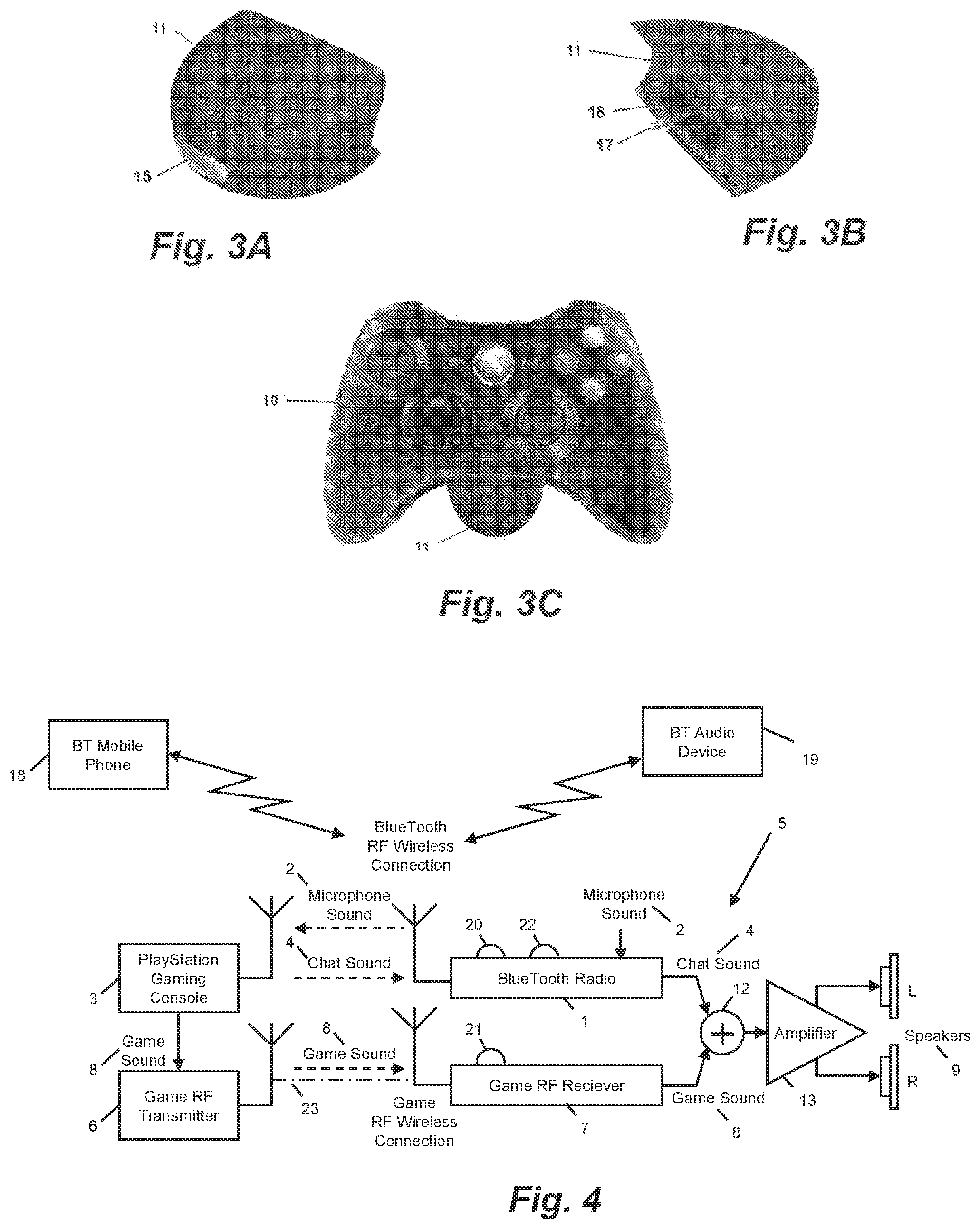 Patent US12323774 Figure 2 – Dual radio gaming headset