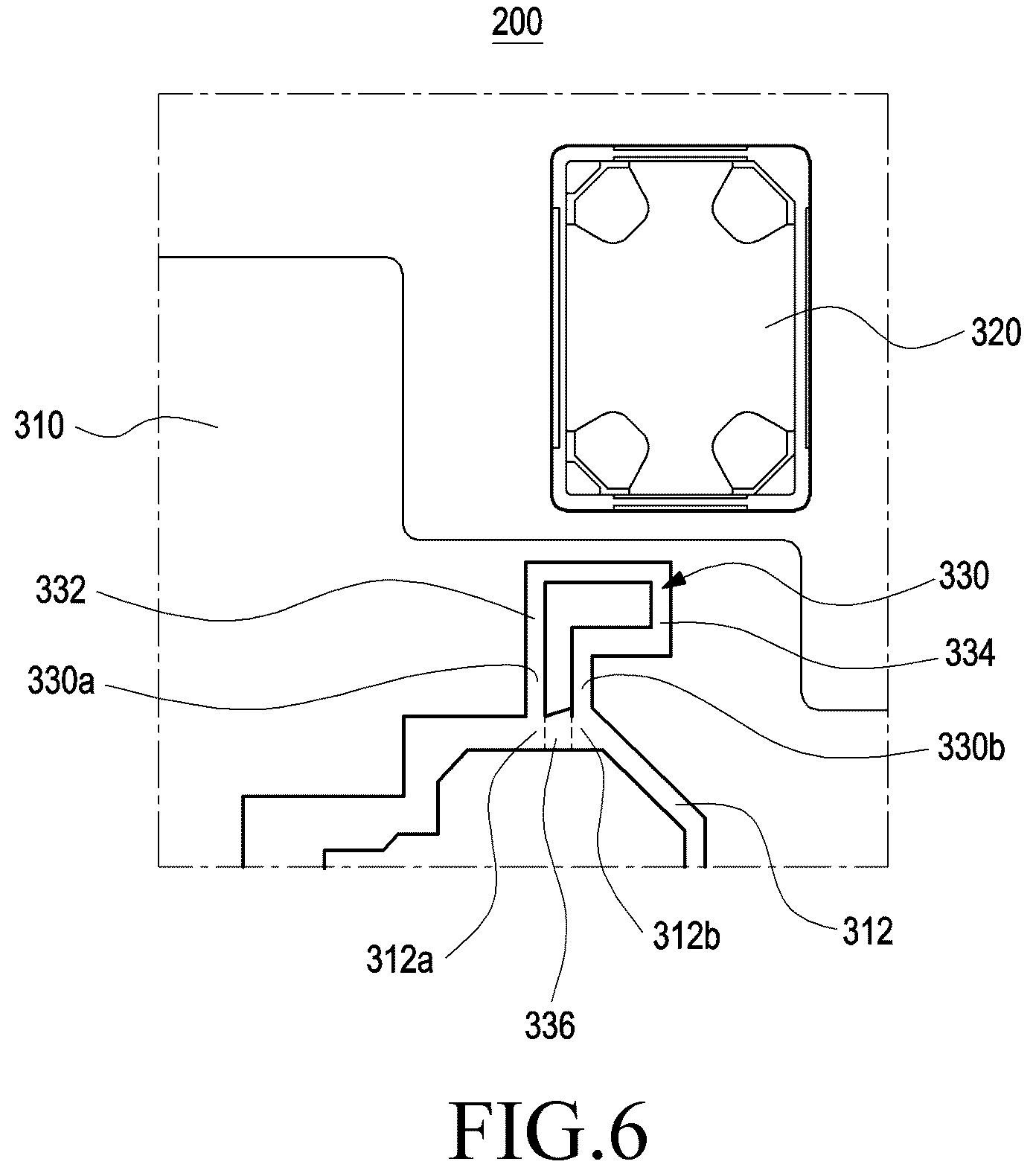 Patent US12323775 Figure 6 – Electronic device including flexible printed circuit board