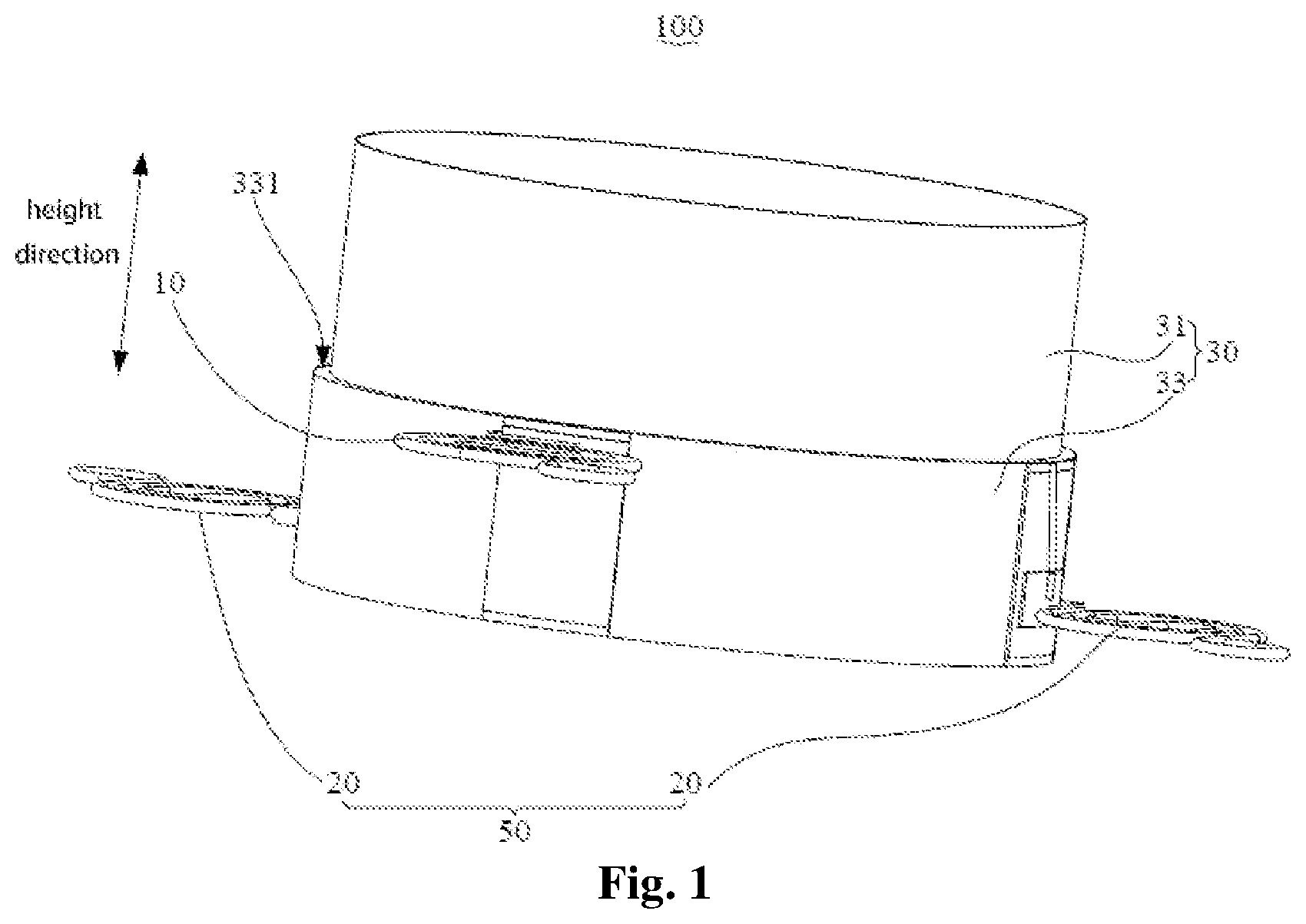 Patent US12323781 Figure 1 – Sound generation device and electronic apparatus