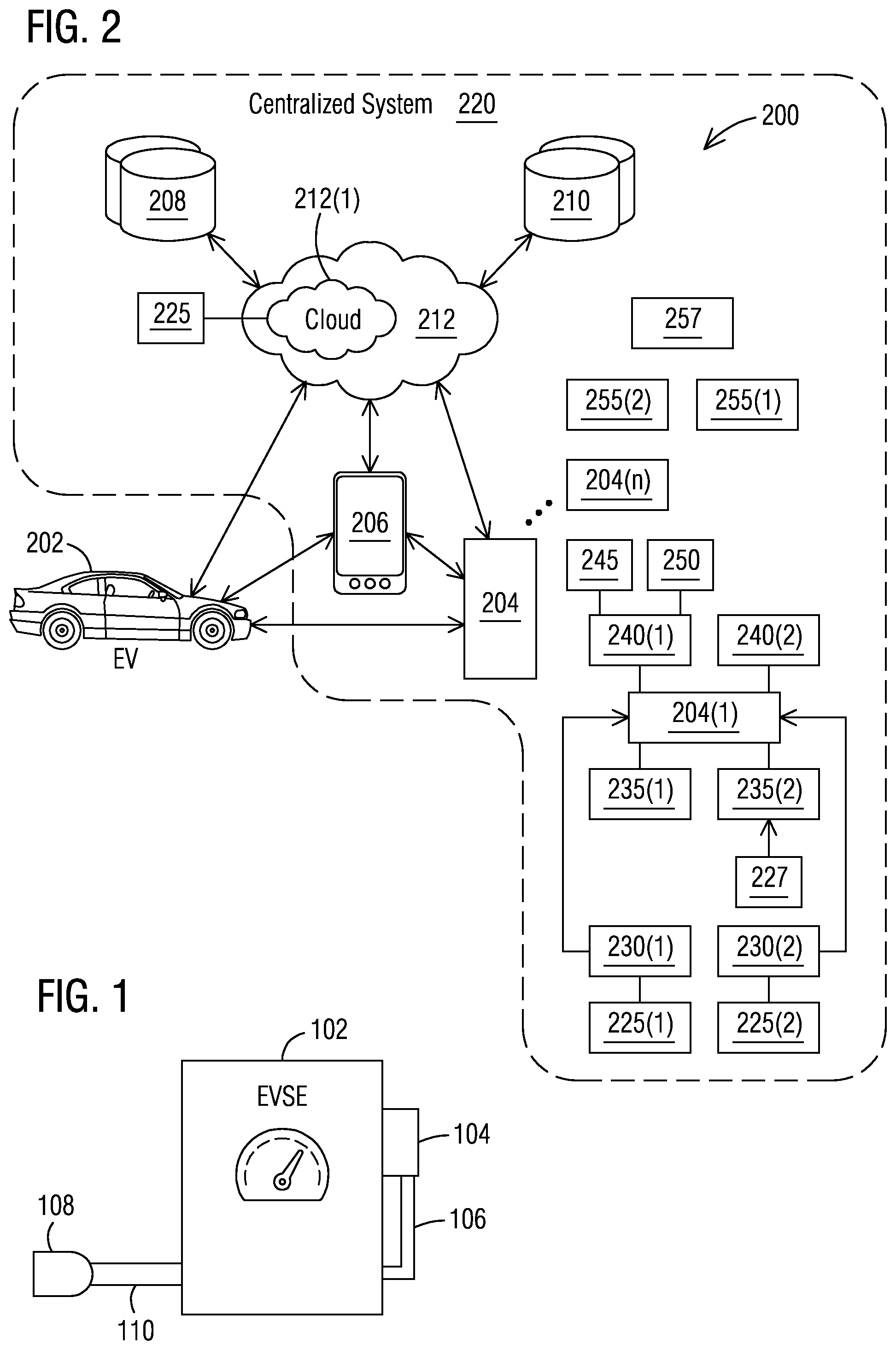 Patent US12323796 Figure 1 – Electric vehicle supply equipment (EVSE) configuration management system and method