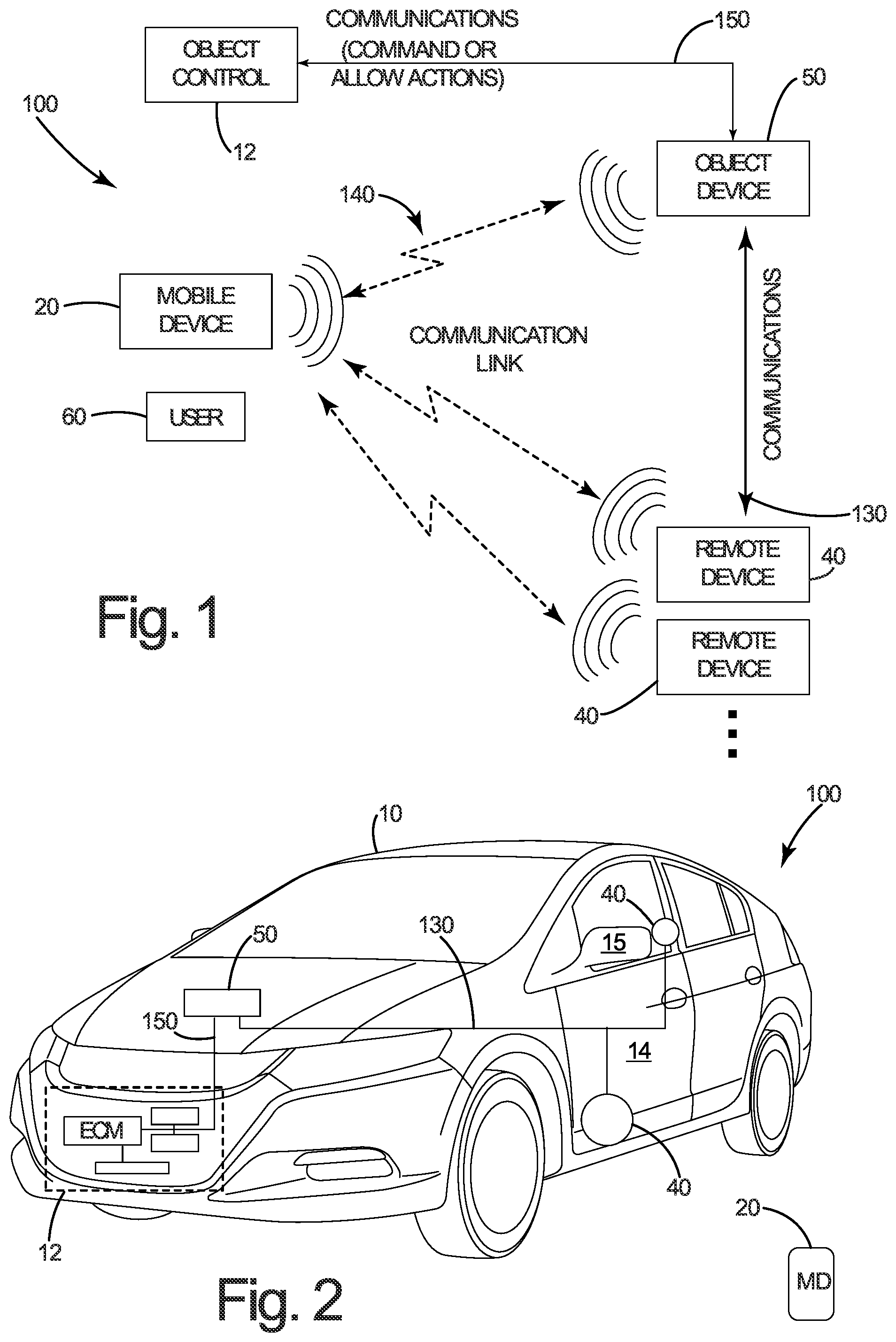 Patent US12323797 — System and method of distributed communications — Figure 1