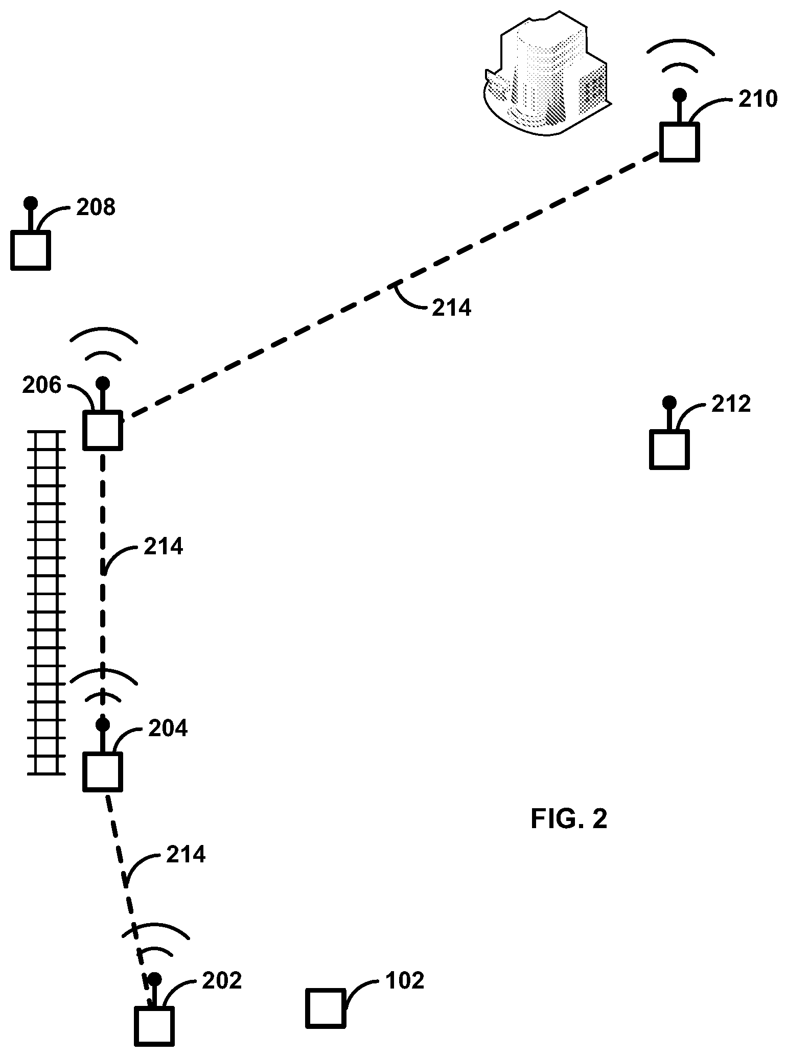Patent US12323799 Figure 2 – Cognitive roaming support