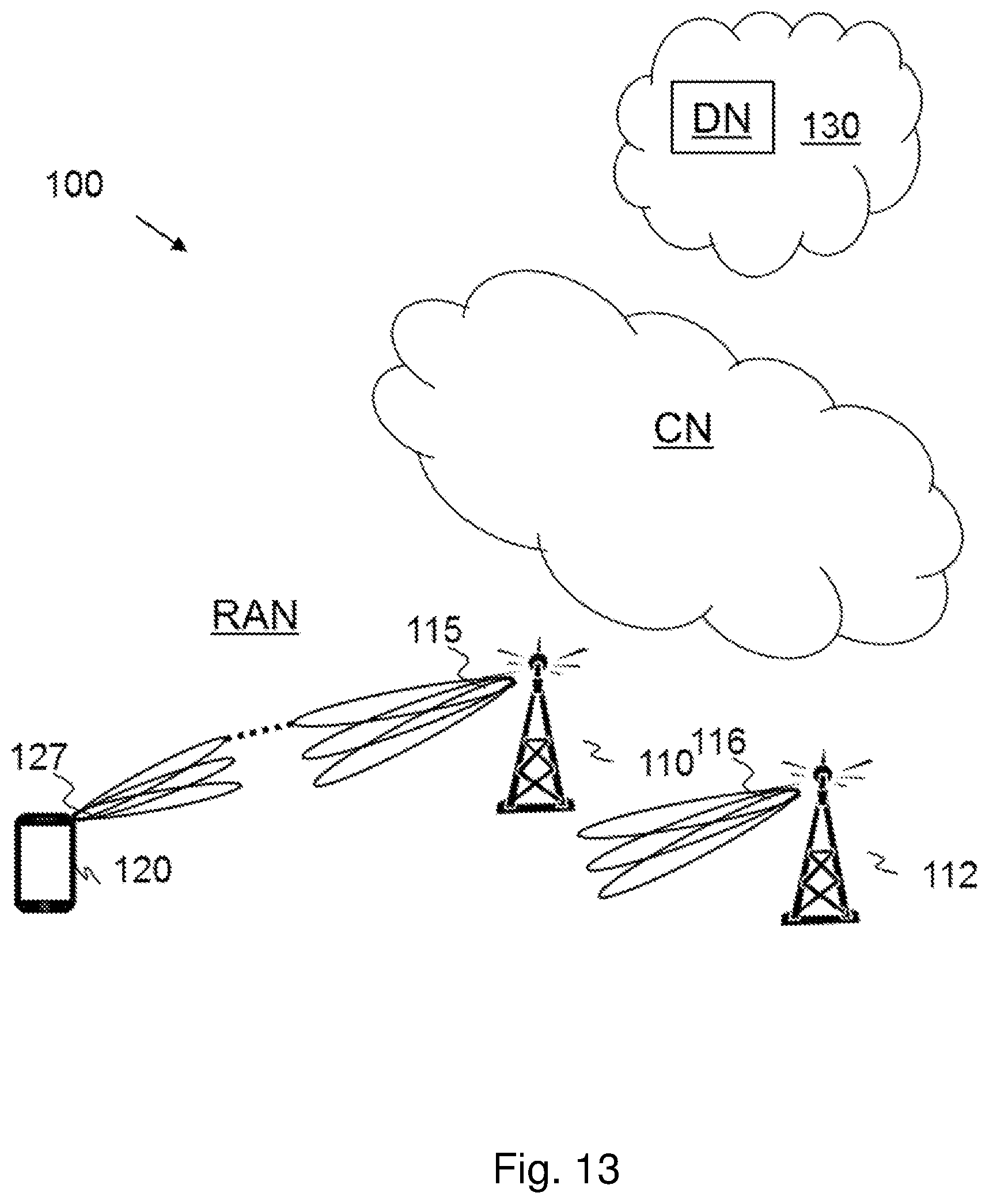 Patent US12323817 Figure 13 – User equipment, network node and methods in a wireless communications network