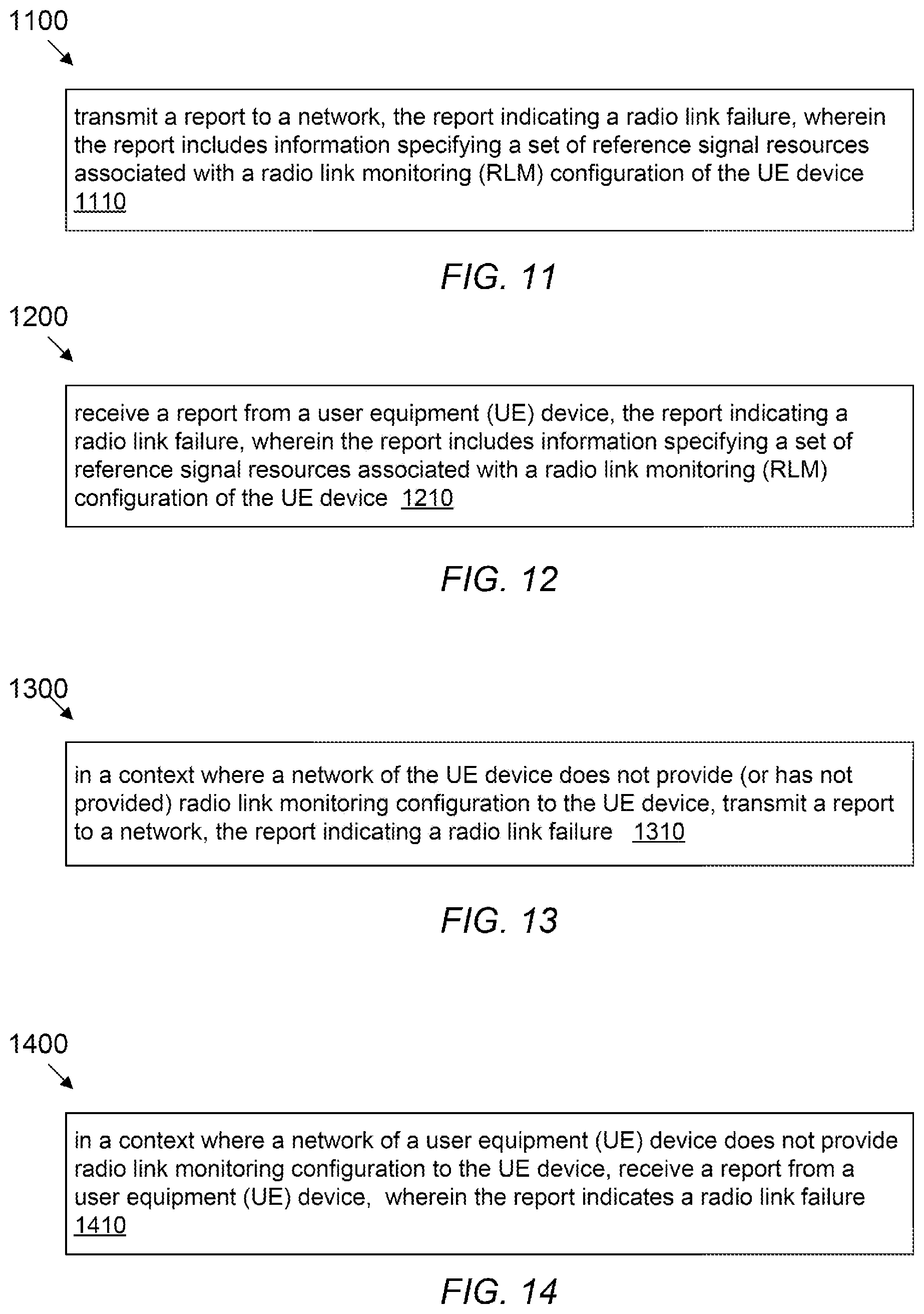 Patent US12323834 Figure 9 – Mechanisms for radio link failure (RLF) reporting to network