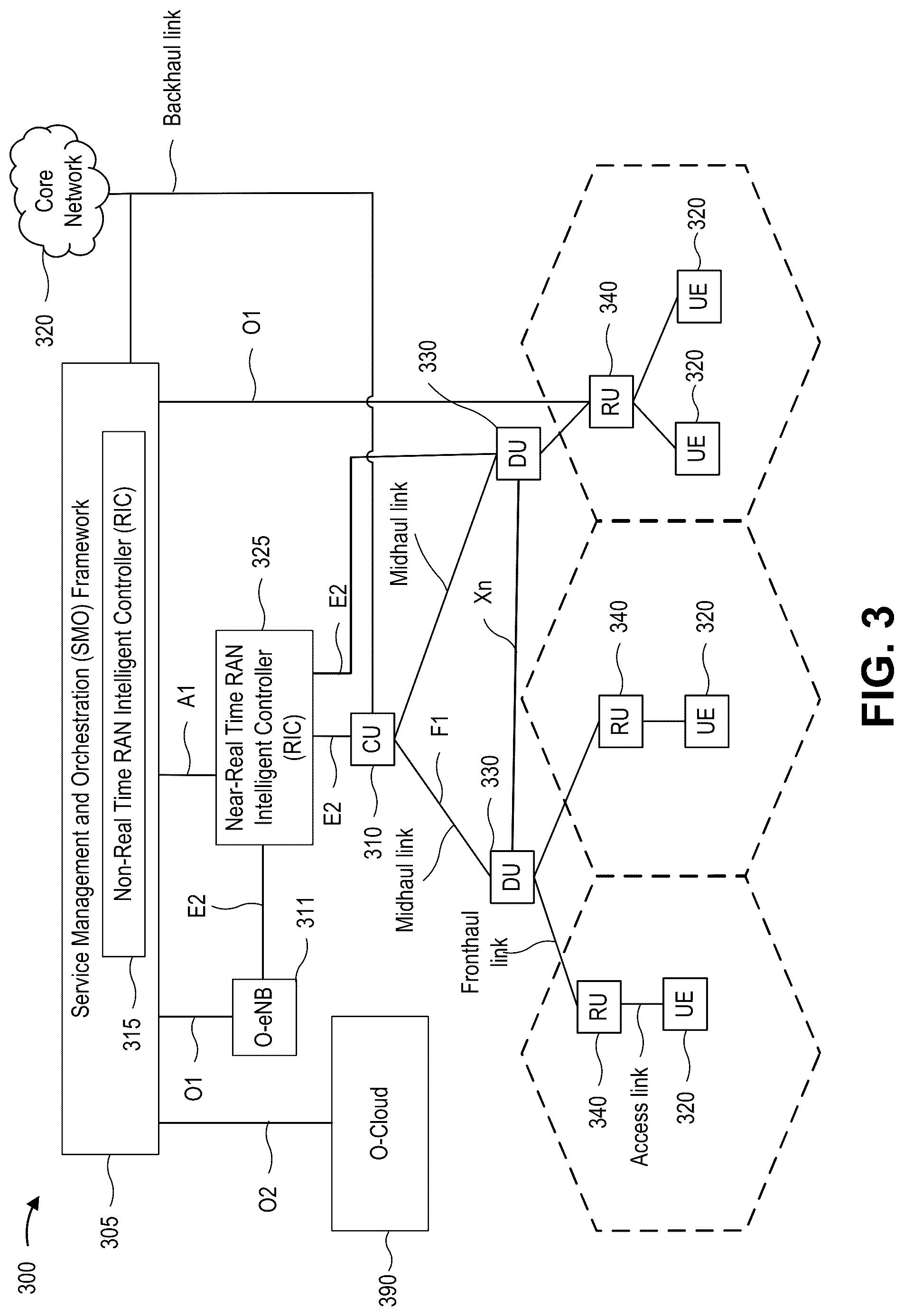Patent US12323838 Figure 3 – Cross-link interference (CLI) cancellation