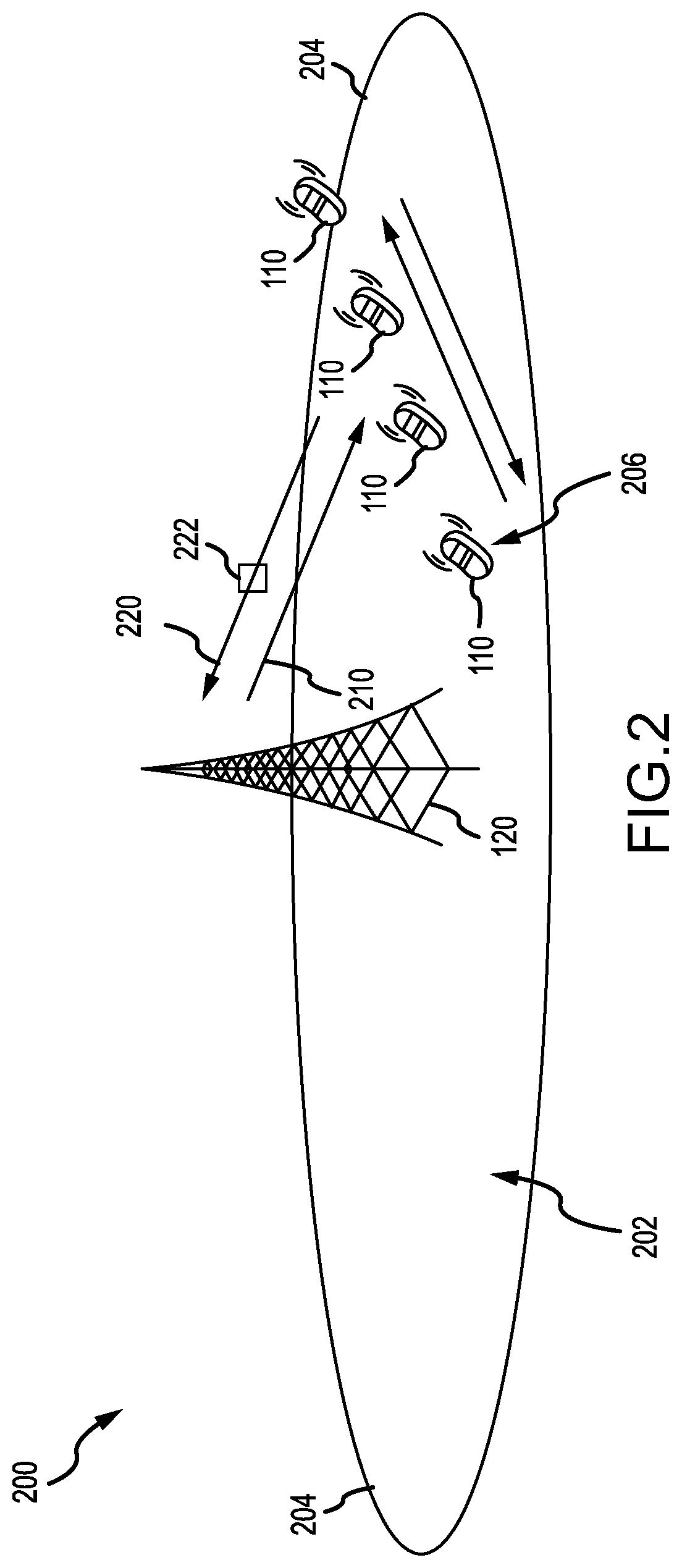 Patent US12323839 Figure 2 – Dynamic switching between uplink waveforms in a 5th generation (5G) radio access network