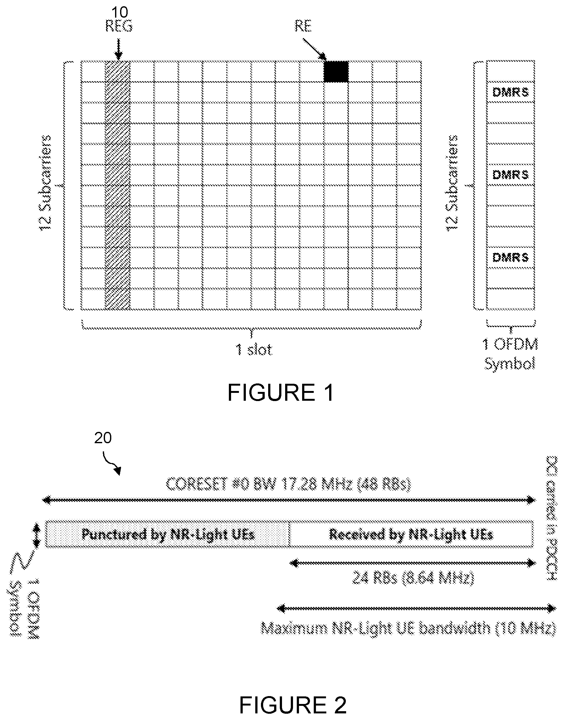 Patent US12323846 Figure 1 – Methods for enabling a low bandwidth wireless device to access a new radio cell via a wideband control resource set