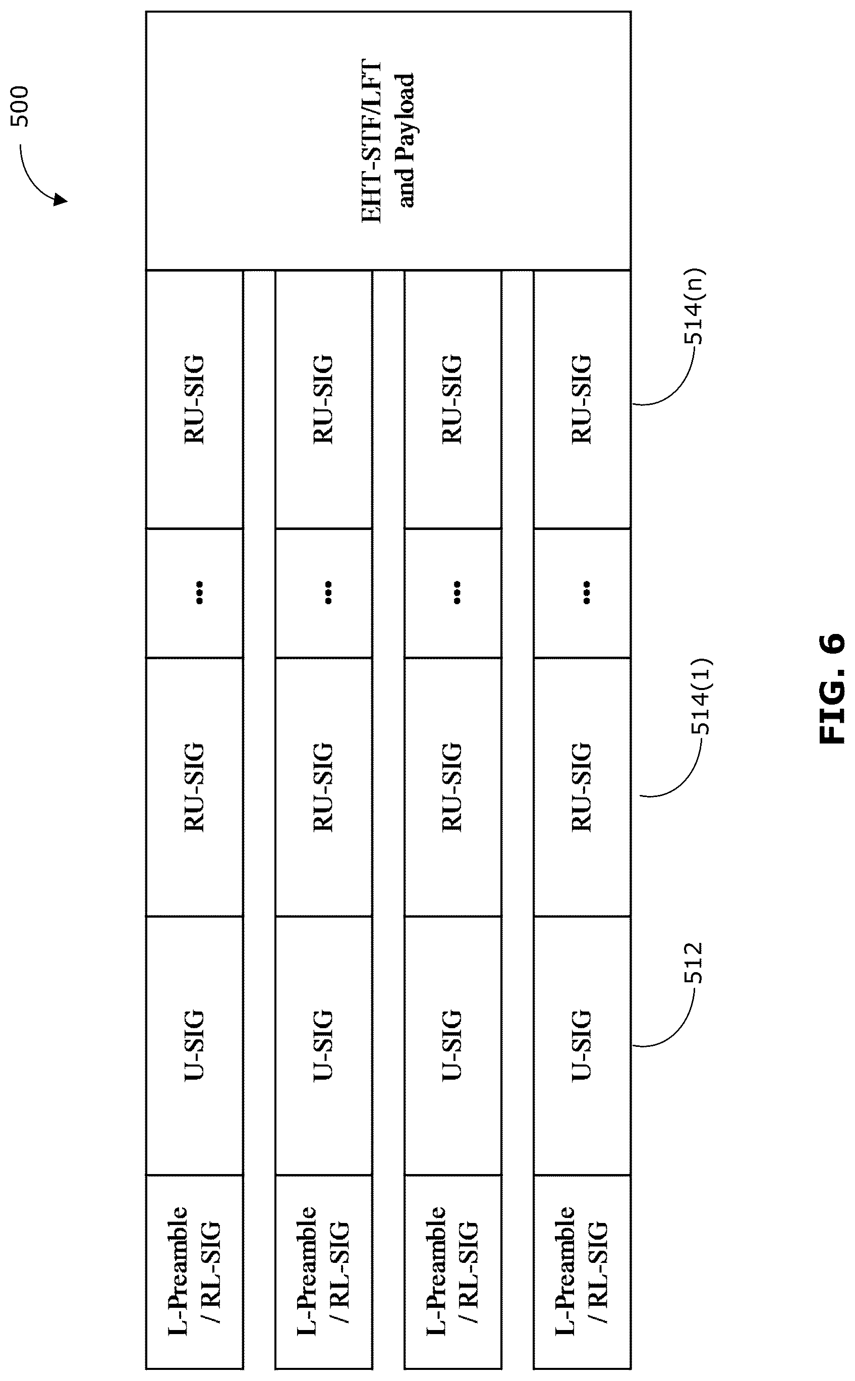 Patent US12323853 Figure 6 – Low power indoor frame format