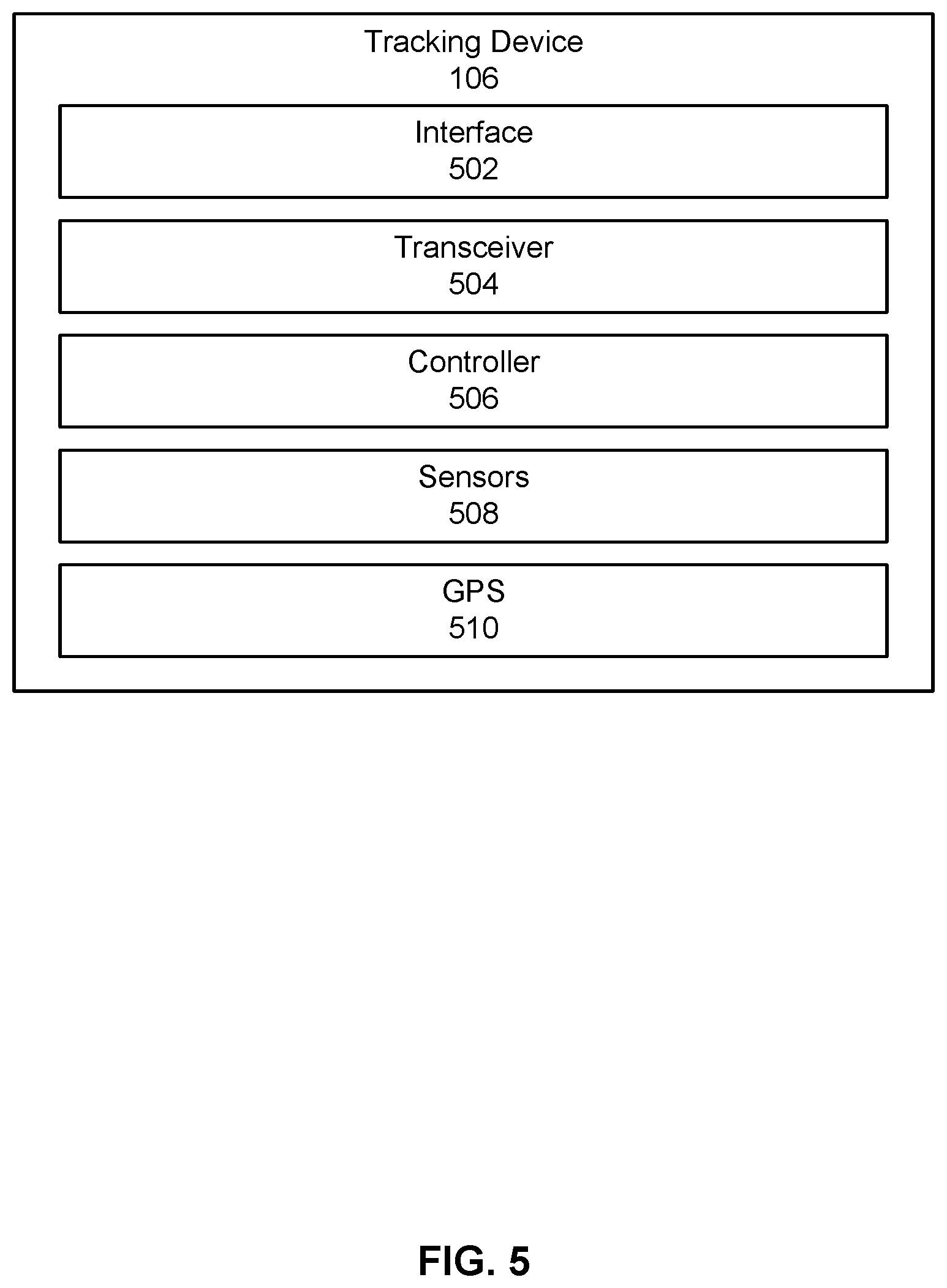 Patent US12323873 Figure 5 – Tracking device location identification