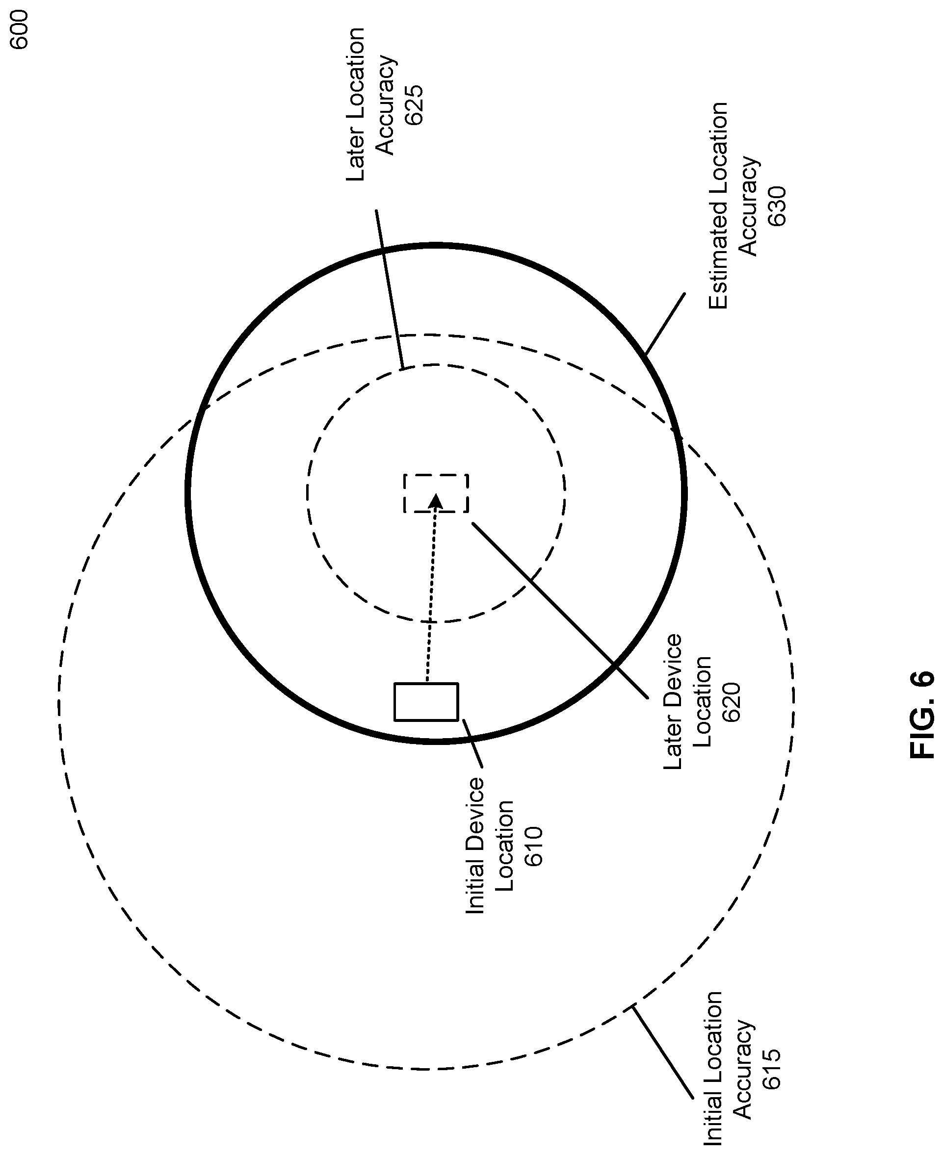 Patent US12323873 Figure 6 – Tracking device location identification