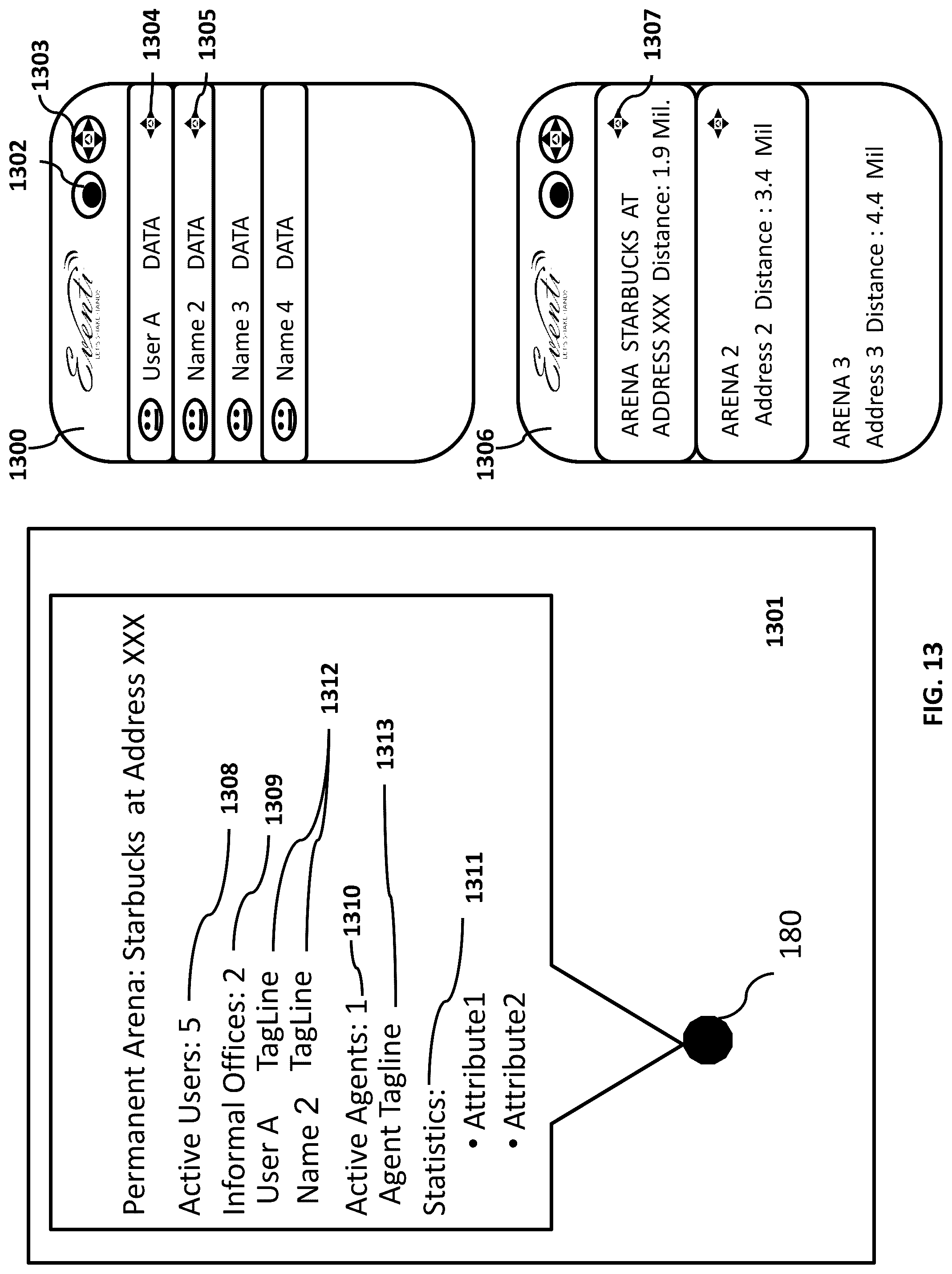 Patent US12323874 Figure 13 – Method, system, and apparatus for location-based machine-assisted interactivity
