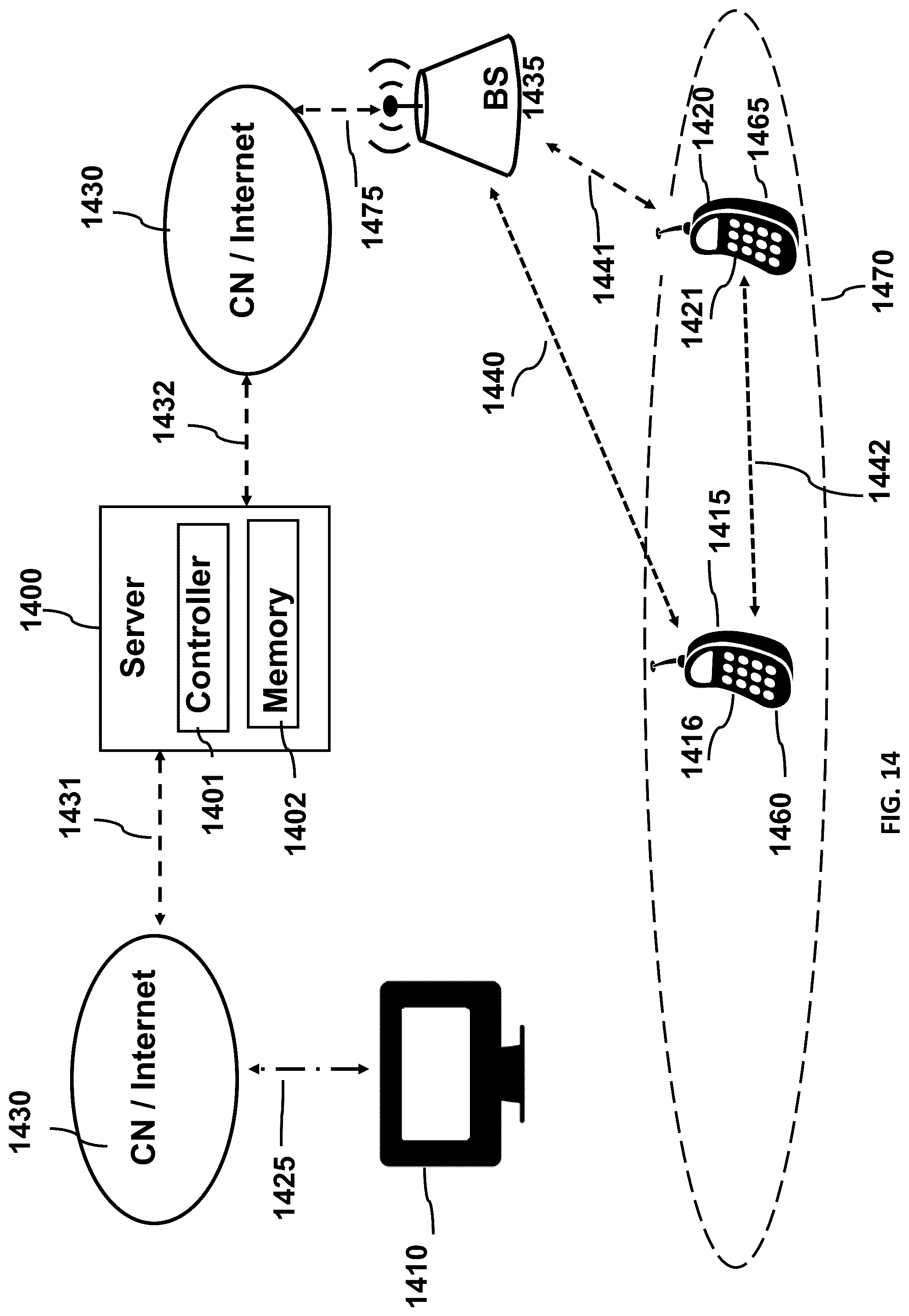 Patent US12323874 Figure 14 – Method, system, and apparatus for location-based machine-assisted interactivity