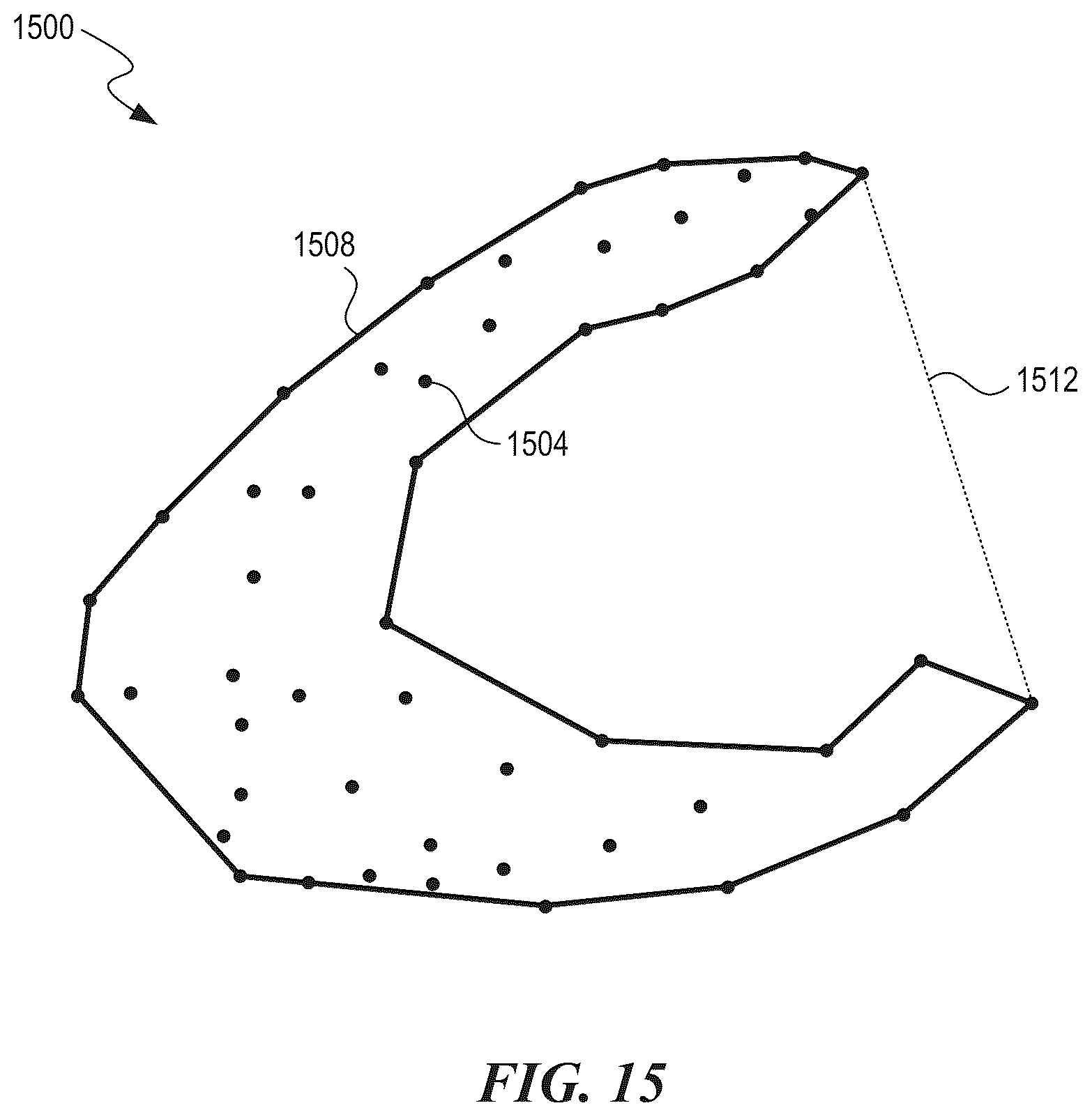 Patent US12323875 Figure 14 – Location clustering and routing for 5G drive testing
