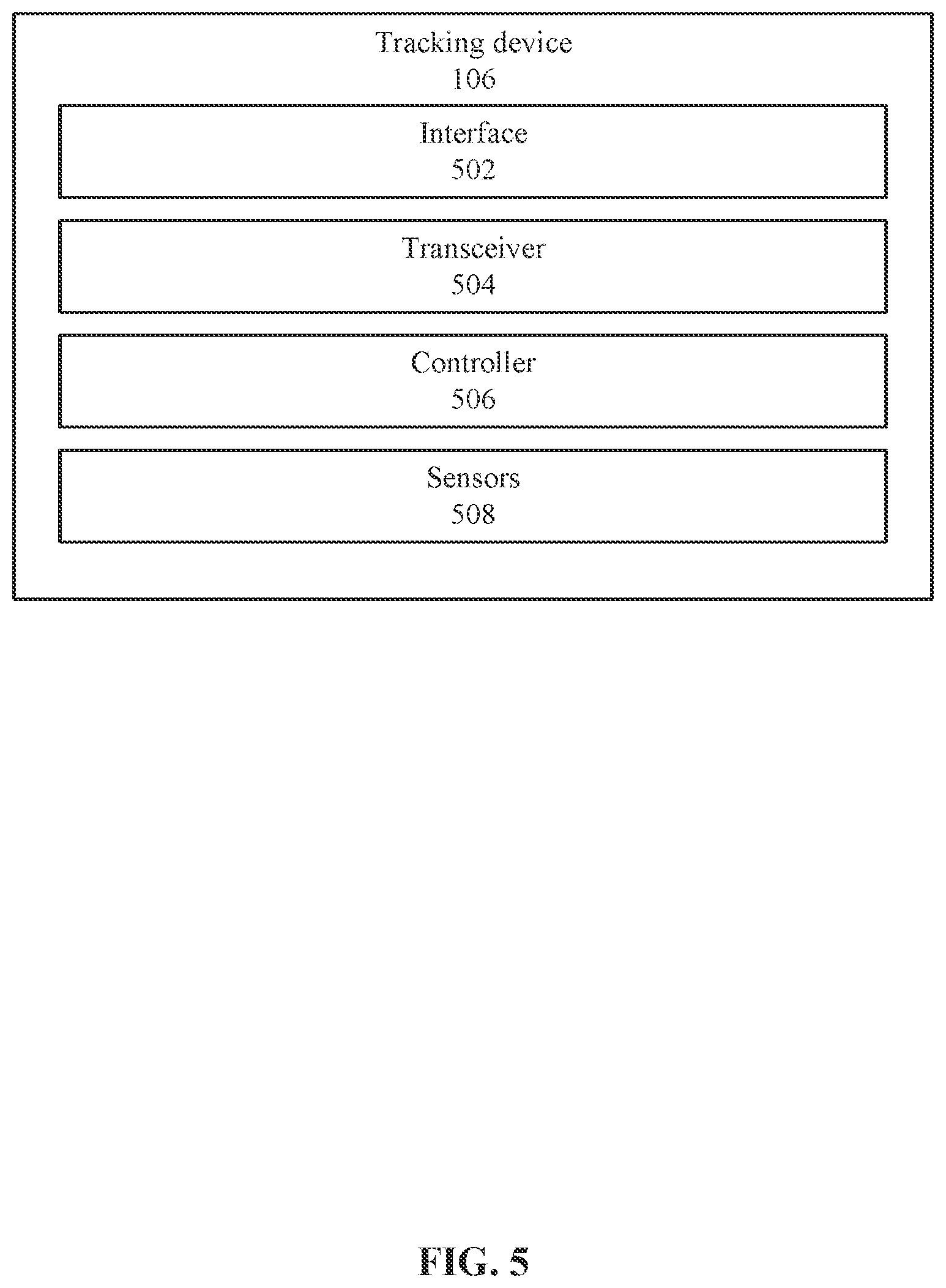 Patent US12323877 Figure 5 – User intervention based on proximity between tracking devices