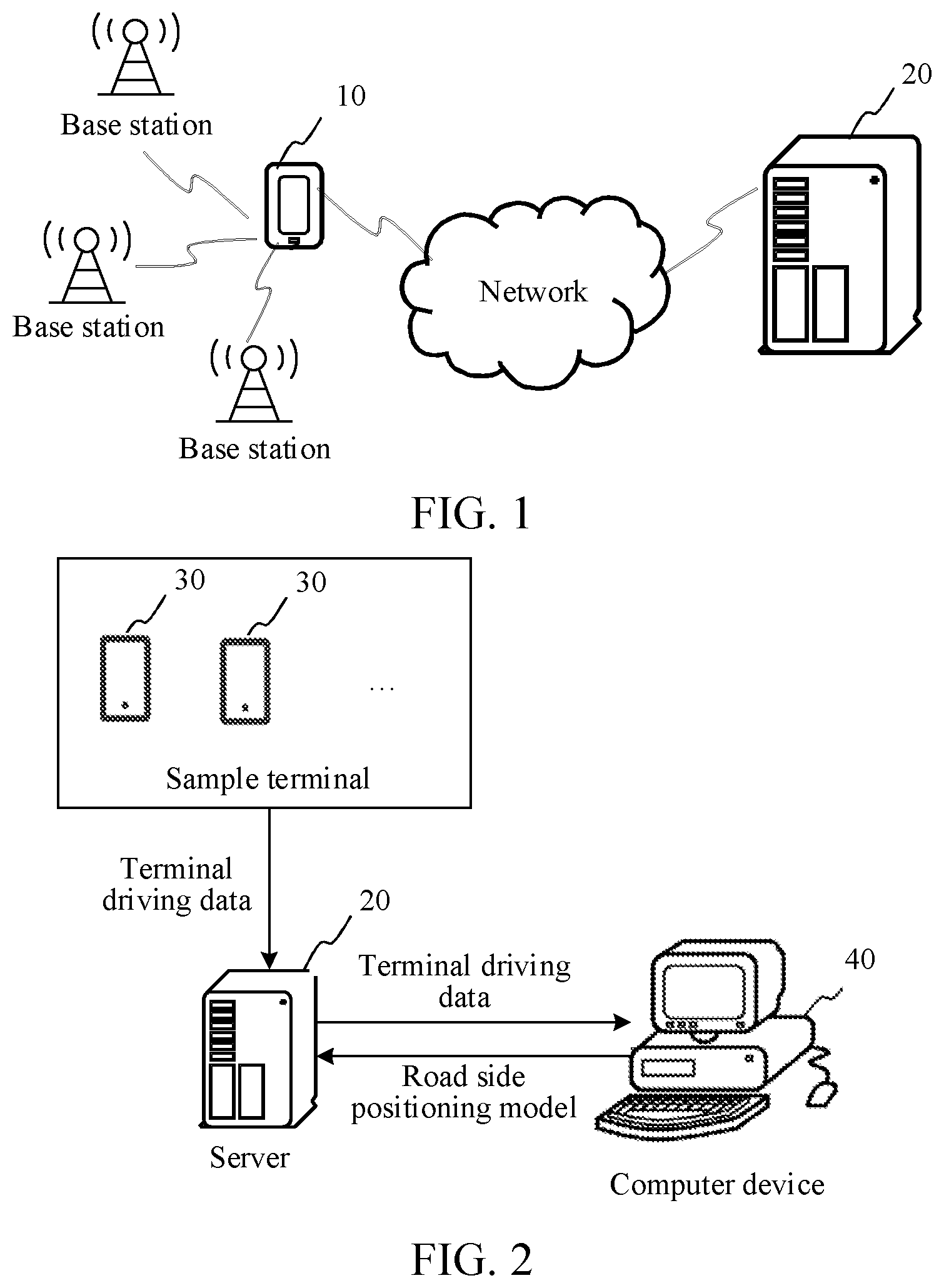 Patent US12323878 — Road side positioning method and apparatus, device, and storage medium — Figure 1