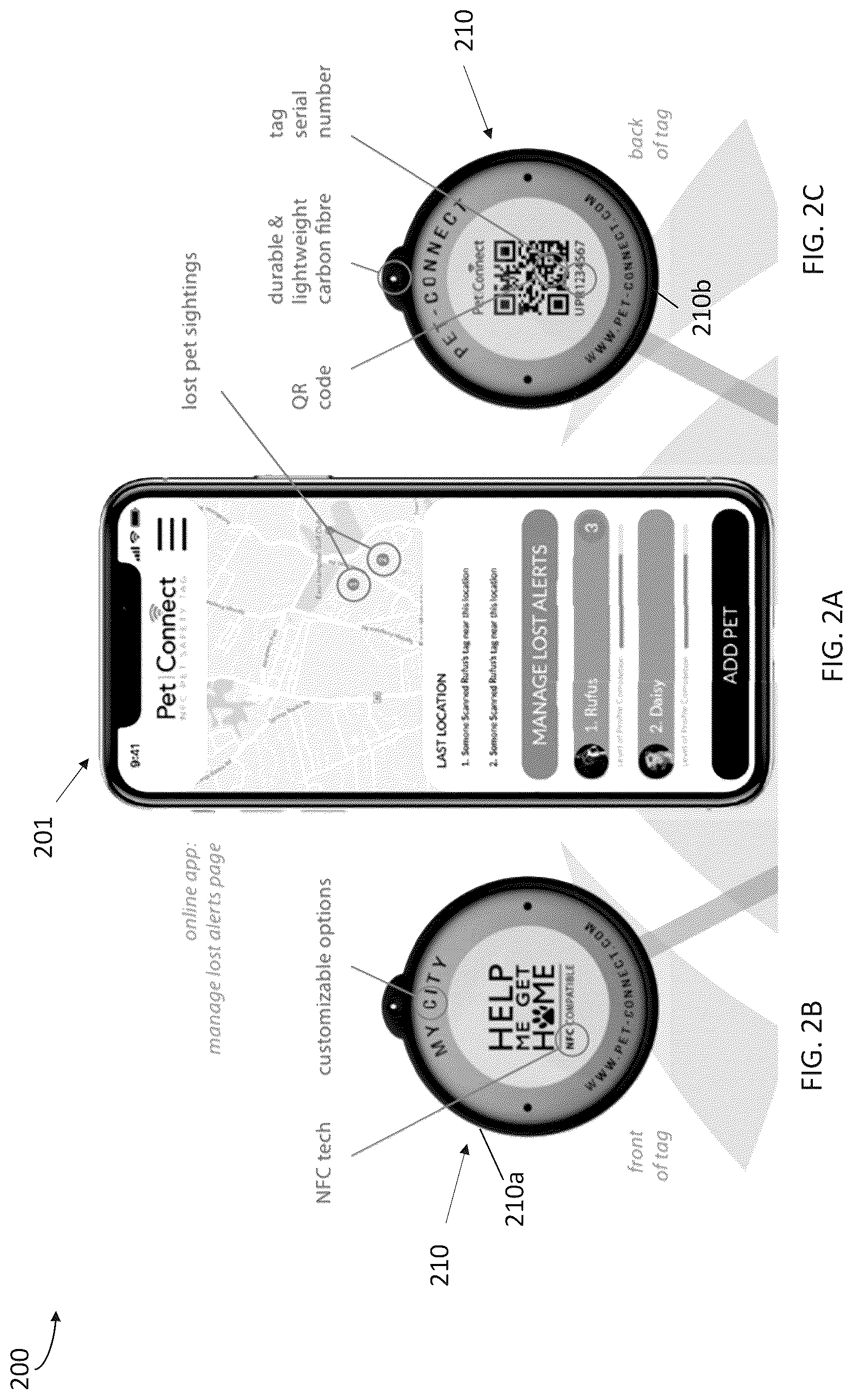 Patent US12323882 Figure 2 – Systems, methods, and program products for digital pet identification