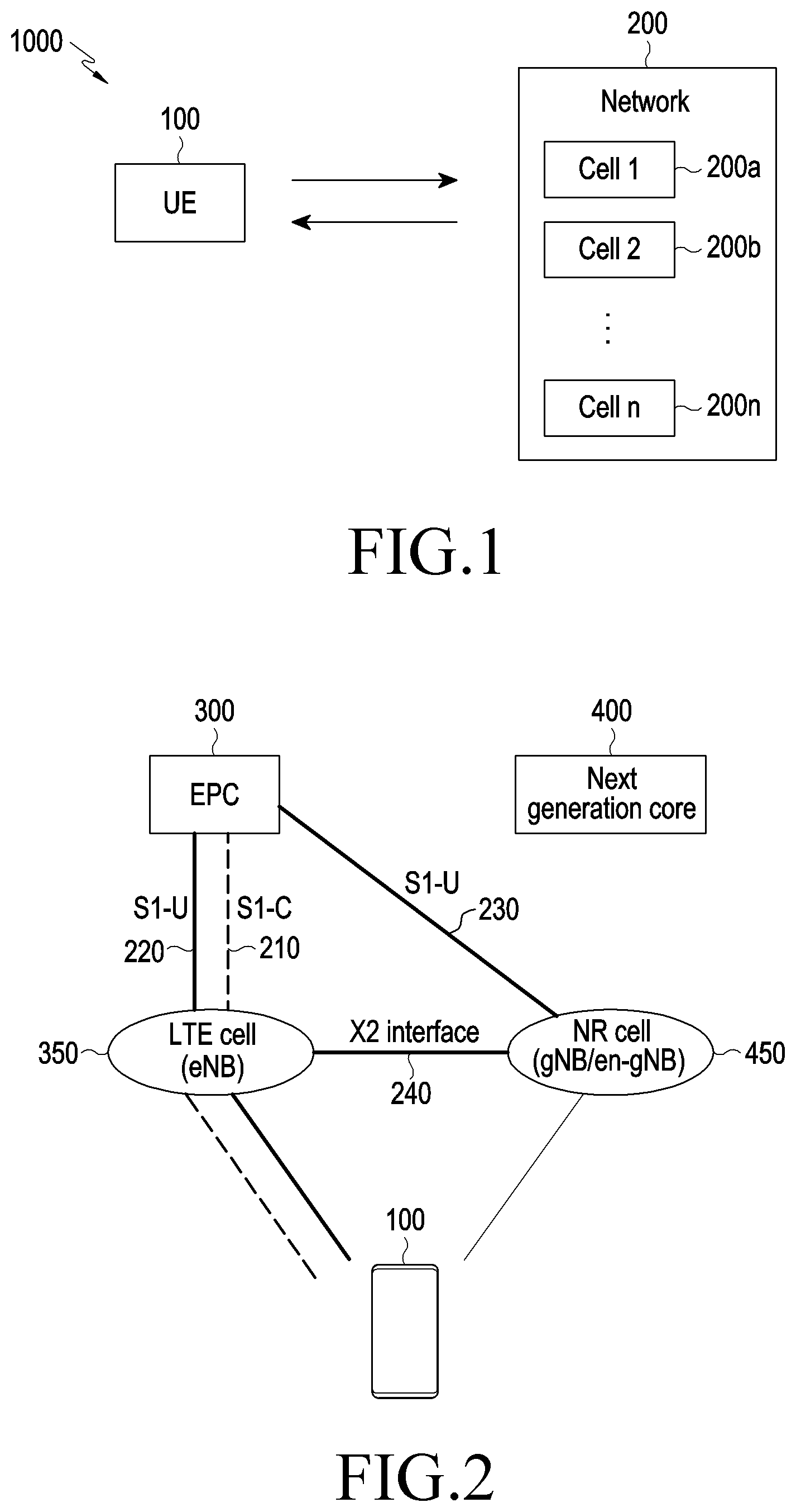 Patent US12323908 — Method and apparatus for handling cell selection and re-selection in MR-DC system — Figure 1