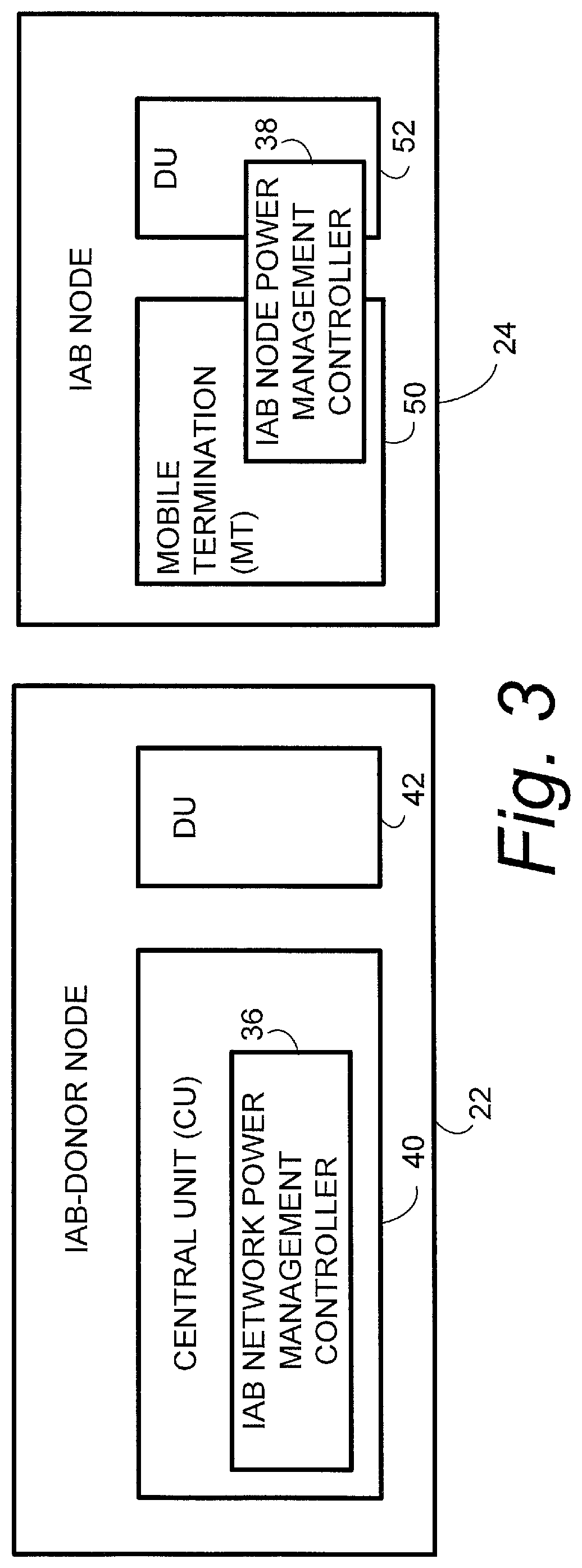 Patent US12323927 Figure 3 – Power management for integrated access and backhaul networks