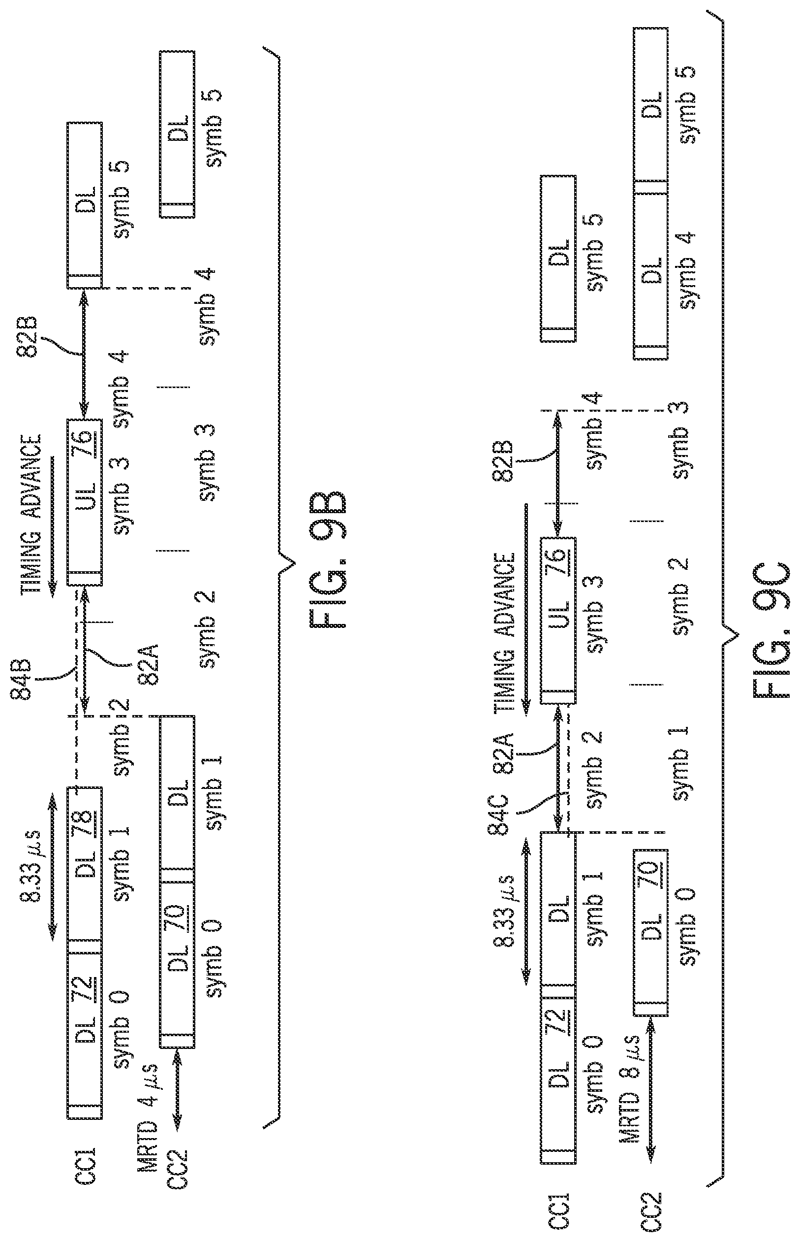 Patent US12323959 Figure 7 – Transmission delay compensation for intra-frequency band communication