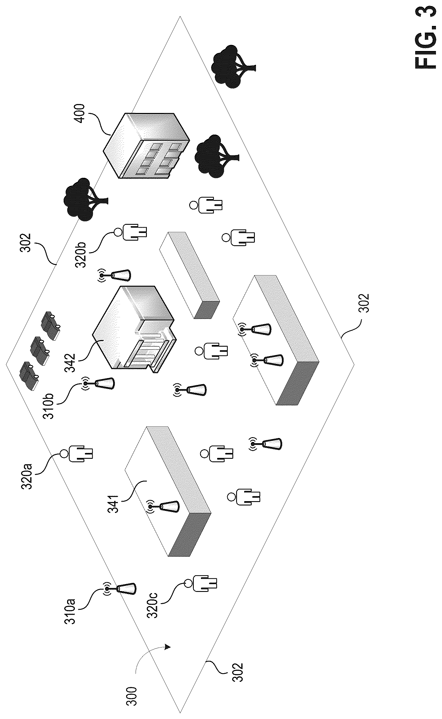 Patent US12323962 Figure 3 – Method and apparatus for radio area network resource allocation in an enterprise wireless communication network