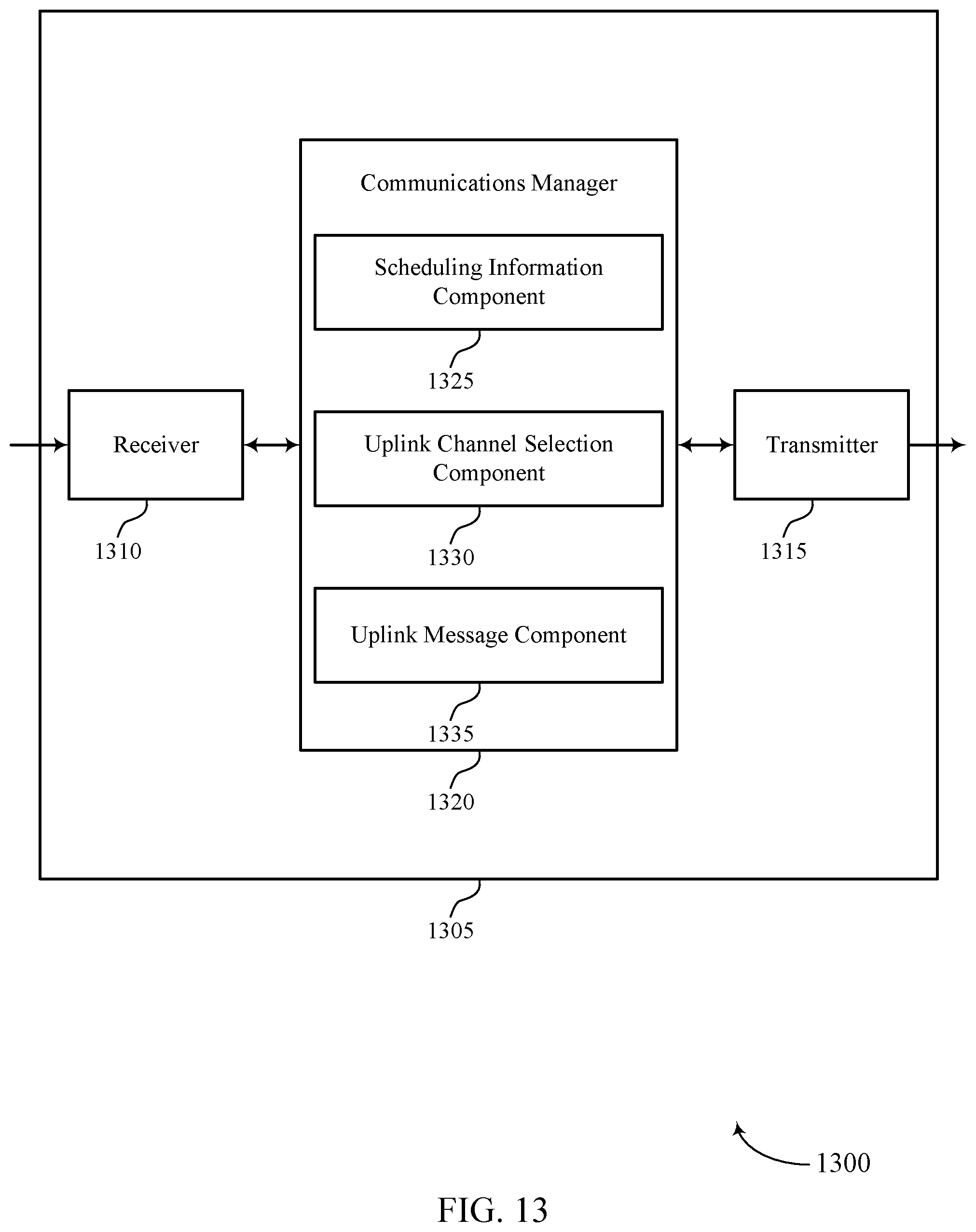 Patent US12323972 Figure 13 – Frequency resource selection for multiple channels