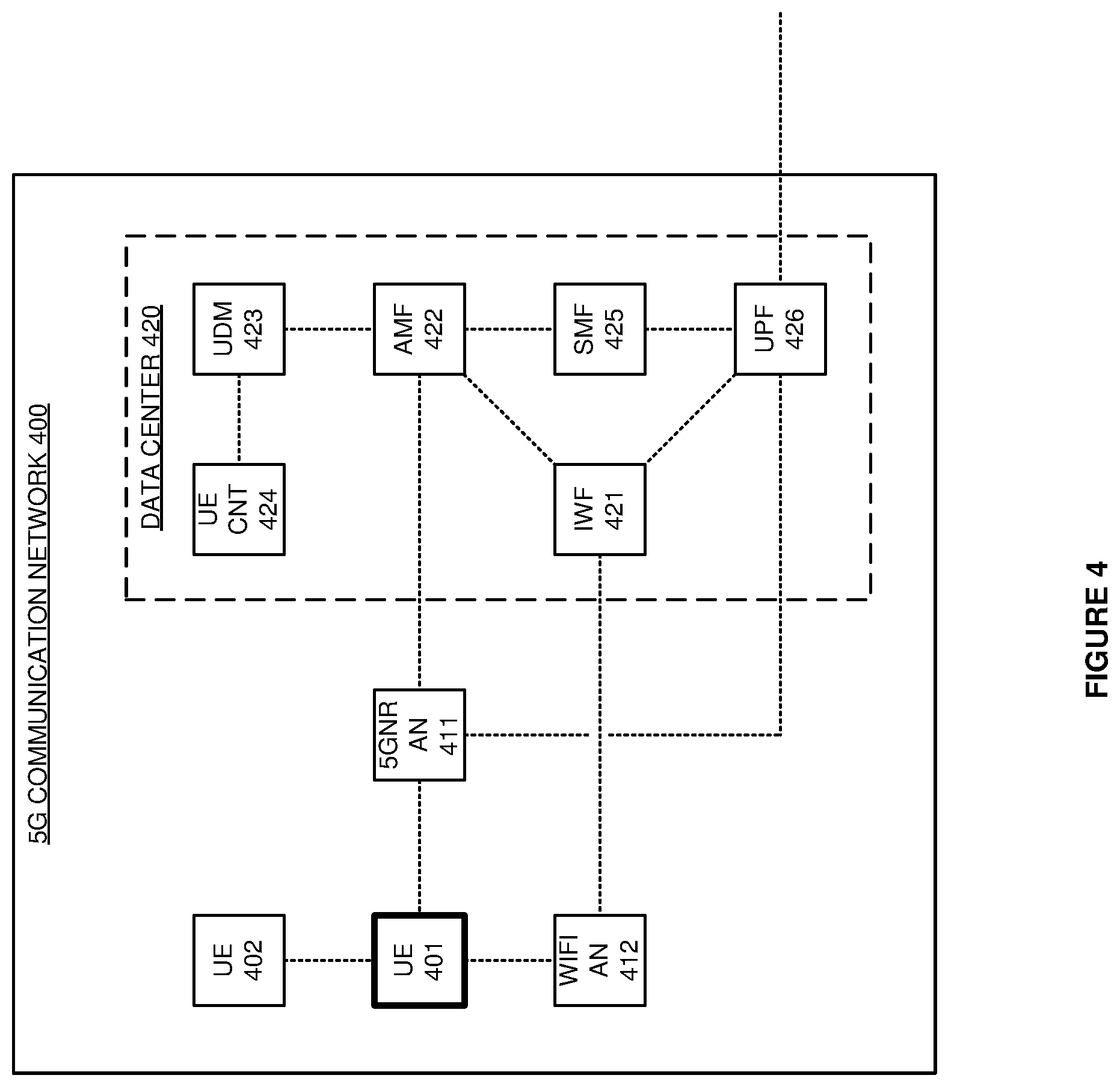 Patent US12323990 Figure 4 – Memory access for a user application in a wireless communication device