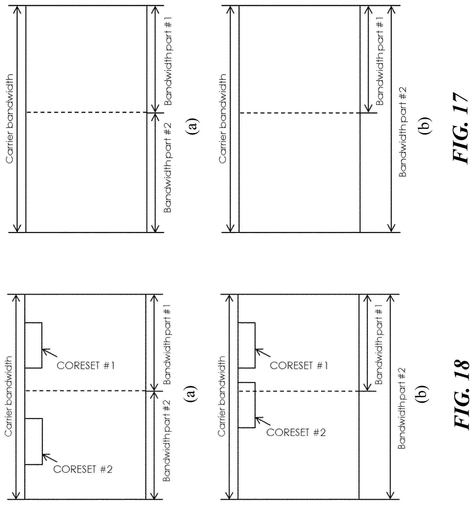 Patent US12323995 Figure 14 – Method for transmitting/receiving channel by using guard band in one carrier in wireless communication system, and device therefor