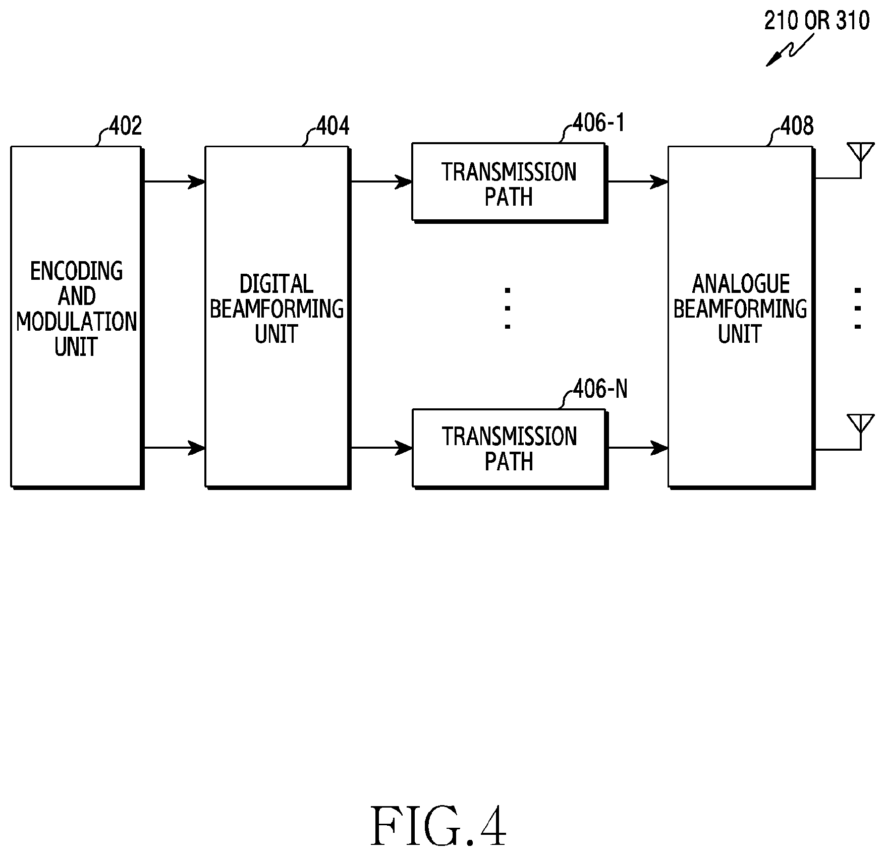 Patent US12324013 Figure 4 – Apparatus and method for transmitting or receiving signal in wireless communication system